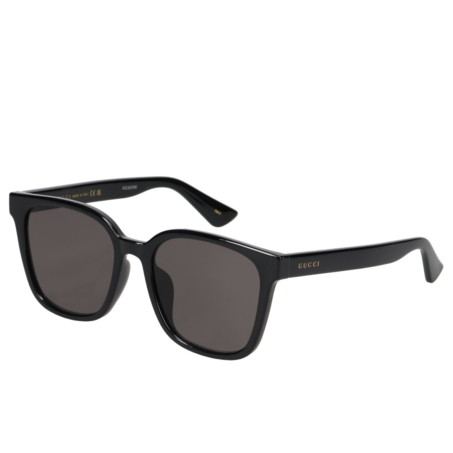 GUCCI グッチ サングラス メンズ レディース アジアンフィット UVカット 紫外線対策 SUNGLASSES ブラック 黒  GG1346SK-001