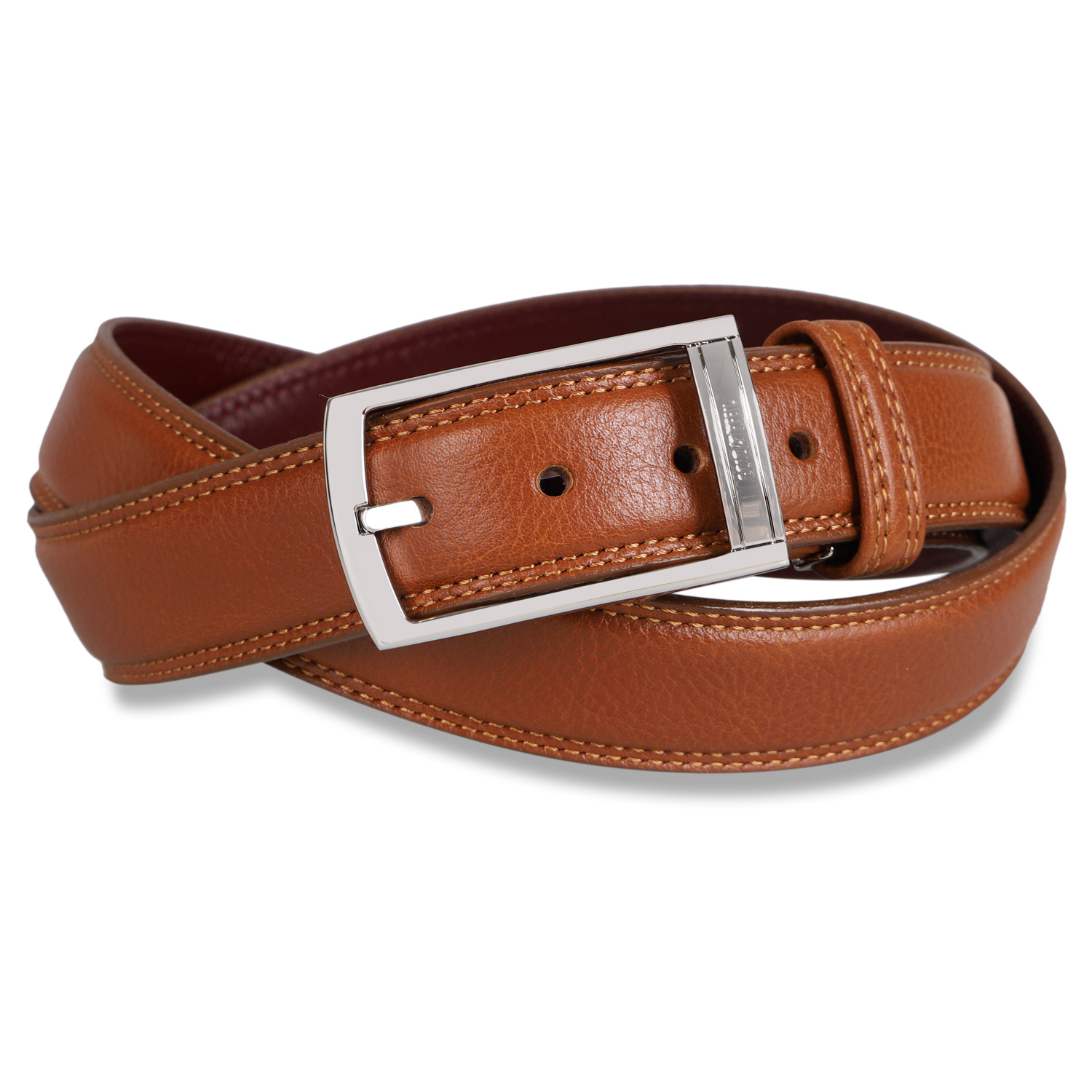 美品 GOLD PFEIL ゴールドファイル ベルト 本革 ブラウン アニマル GOLD PFEIL（ゴールドファイル） ベルト メンズ 本革 LEATHER BELT
