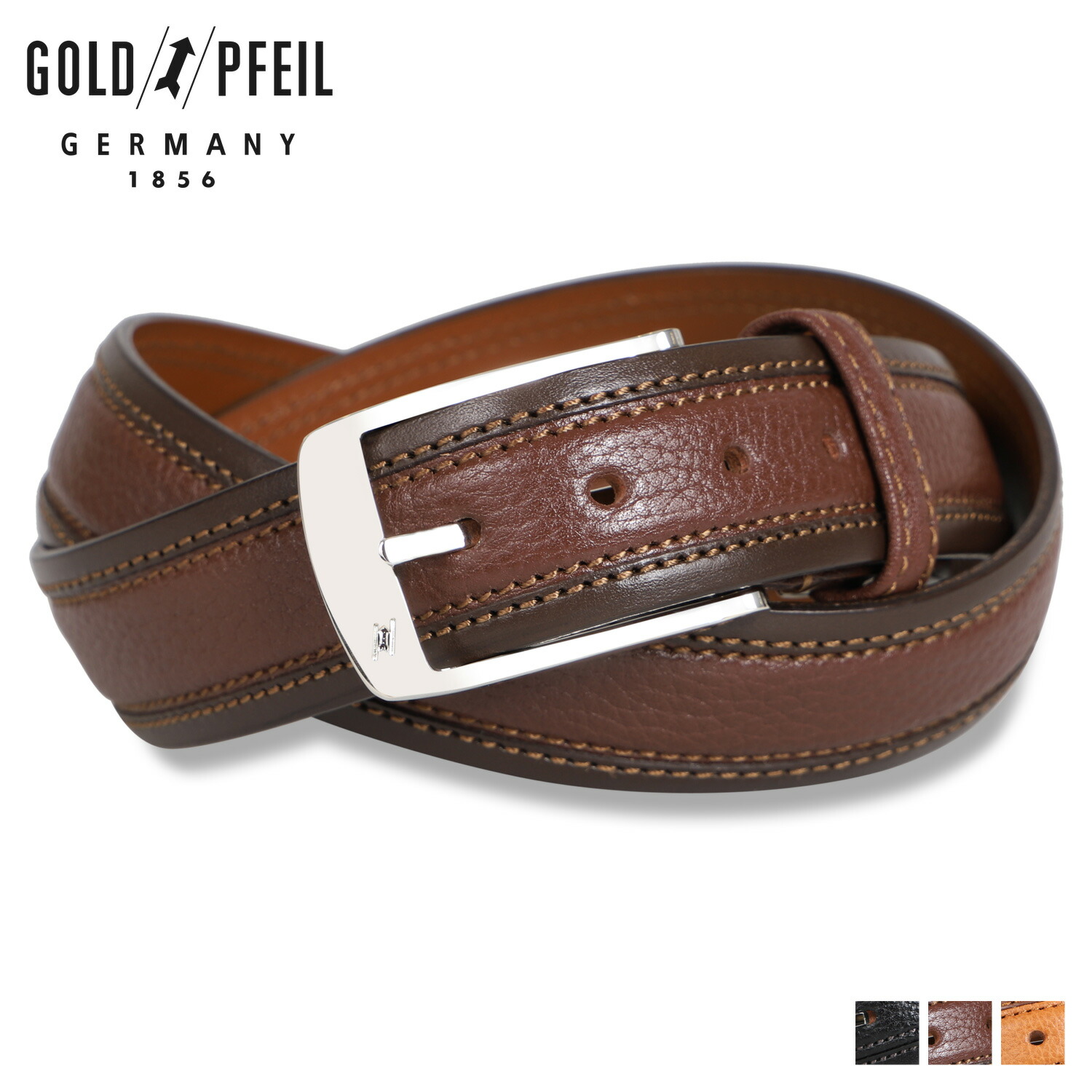 ゴールドファイル GOLD PFEIL ベルト メンズ 本革 LEATHER BELT GB53610 glp-gb53610_x.jpg