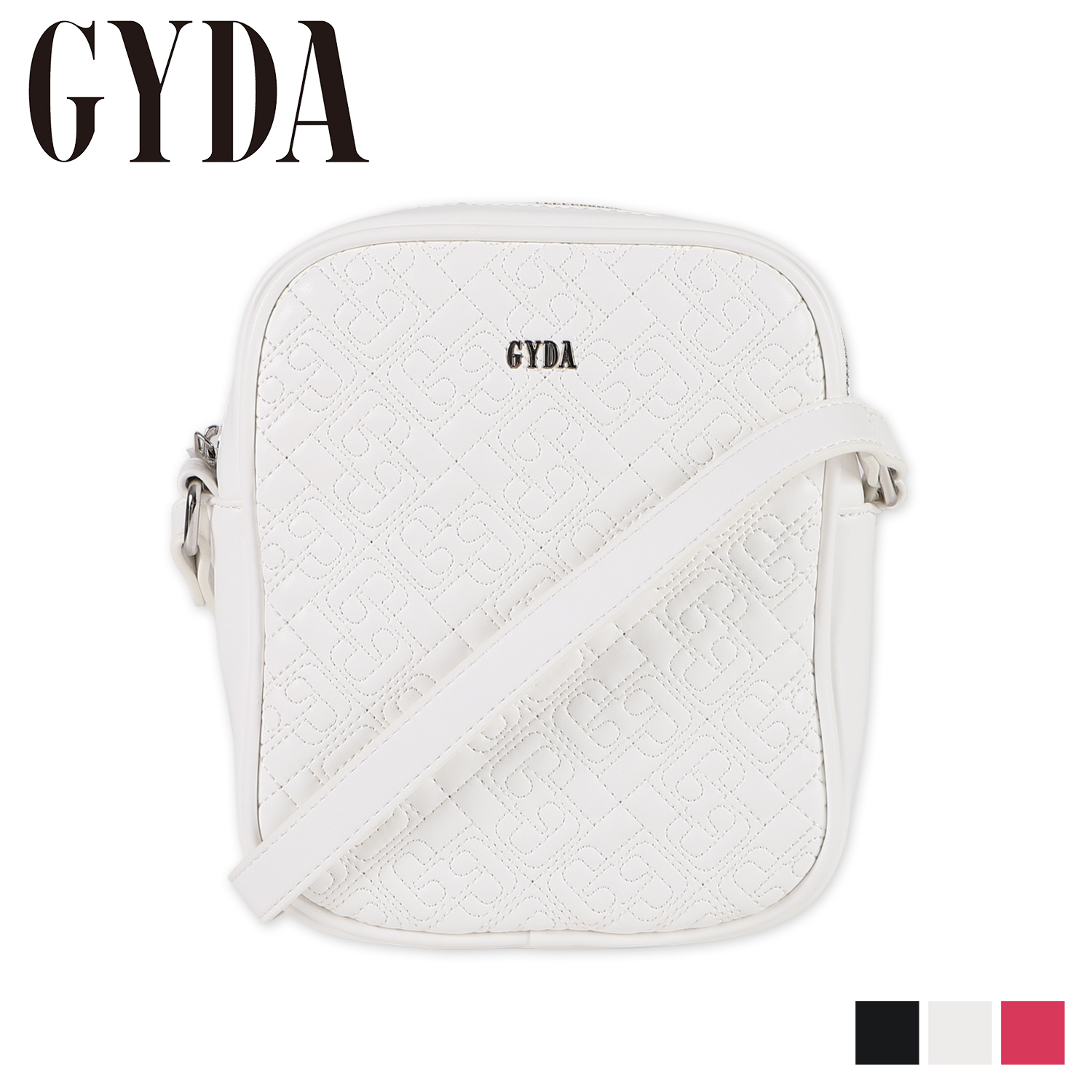 GYDA バッグ　ホワイト GYDA(ジェイダ) ミニボストンバッグ GY-B295[品番：EGLB0000121