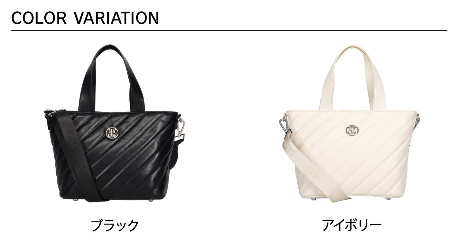 GYDA キルティングバック ブラック ジェイダ GYDA キルティングrectangle BAG （ブラック