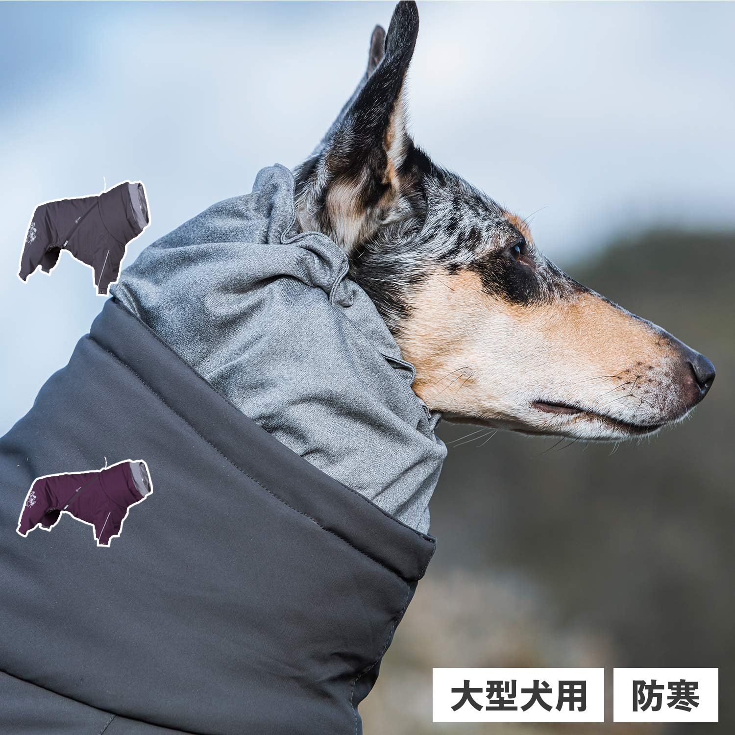 Hurtta フルッタ 犬 服 オーバーオール 犬服 冬 アウター 大型犬 防寒