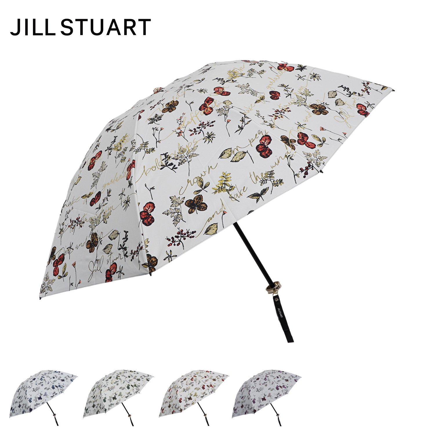 JILLSTUART ジル スチュアート 日傘 折りたたみ 遮光 晴雨兼用 雨傘 レディース UVカット 遮蔽 紫外線対策 27715