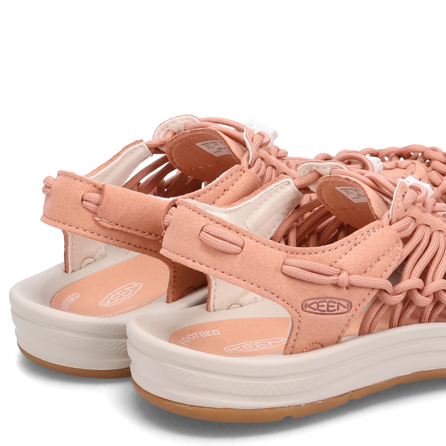 KEEN UNEKE サンダル US 10 ピンク/イエロー KEEN キーン スポーツサンダル ユニーク レディース 軽量 UNEEK