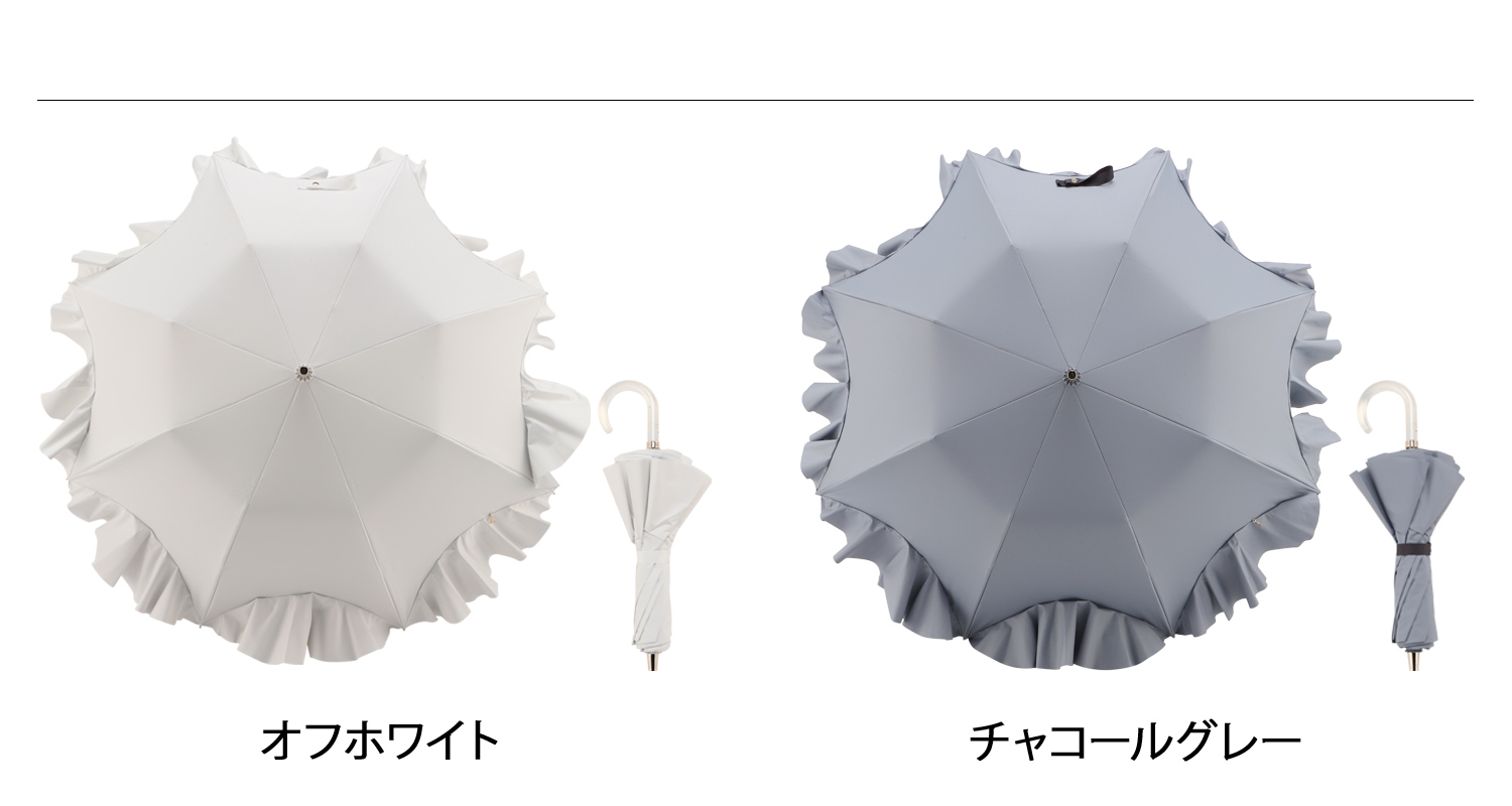 LANVIN en Bleu ランバンオンブルー 日傘 折りたたみ 晴雨兼用