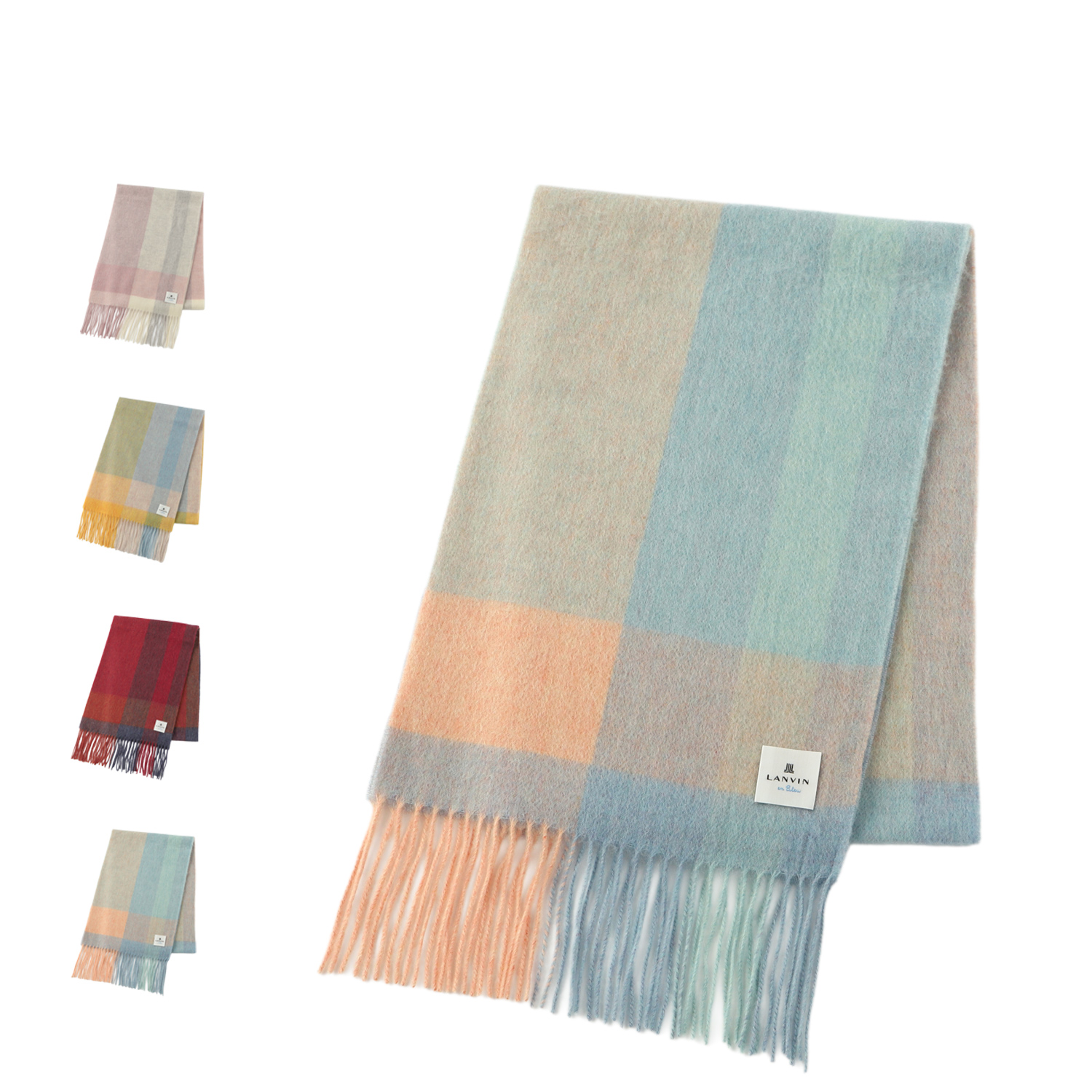 LANVIN en Bleu ランバンオンブルー マフラー ストール スカーフ