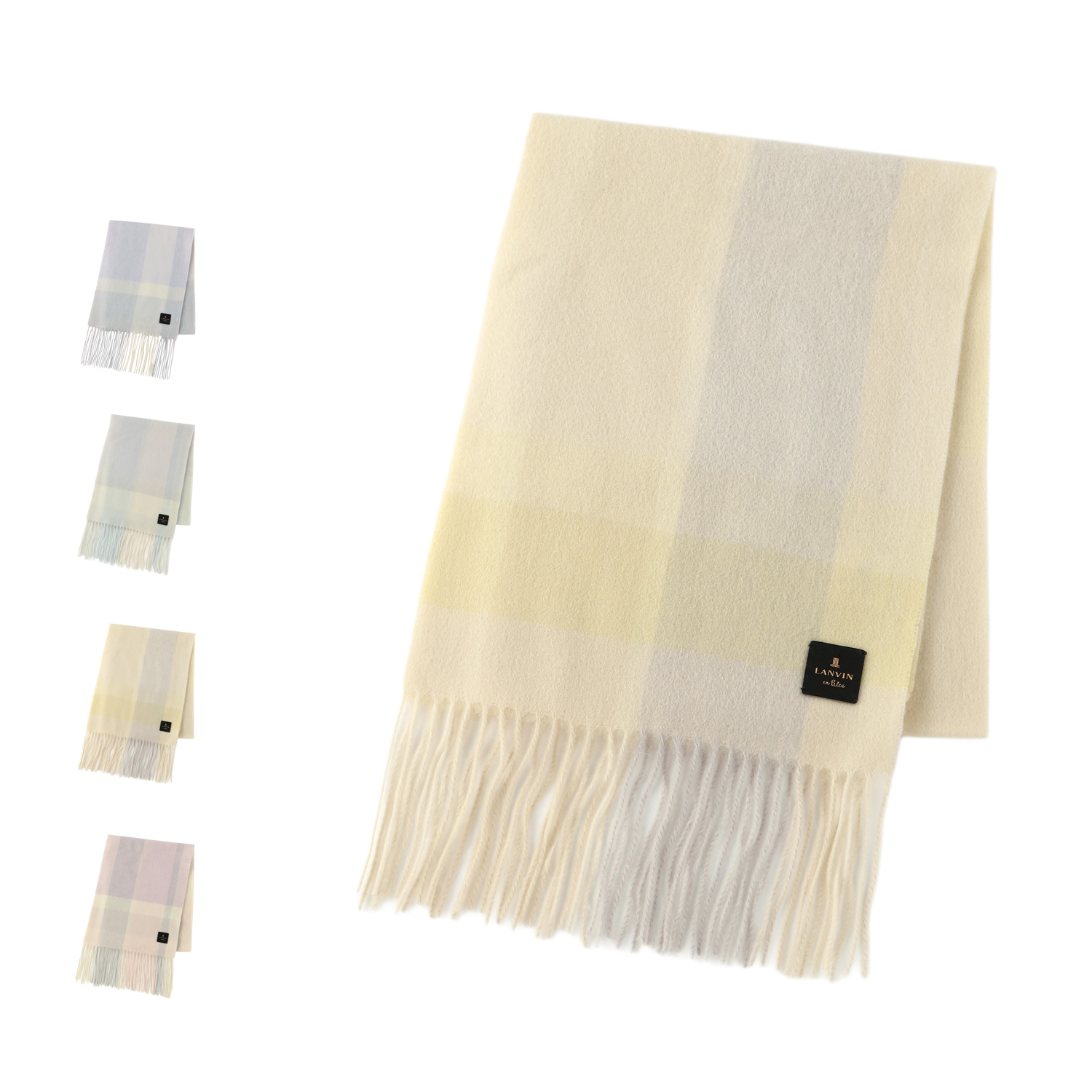 LANVIN en Bleu ランバンオンブルー マフラー ストール スカーフ LANVIN en Bleu ランバンオンブルー マフラー ストール スカーフ