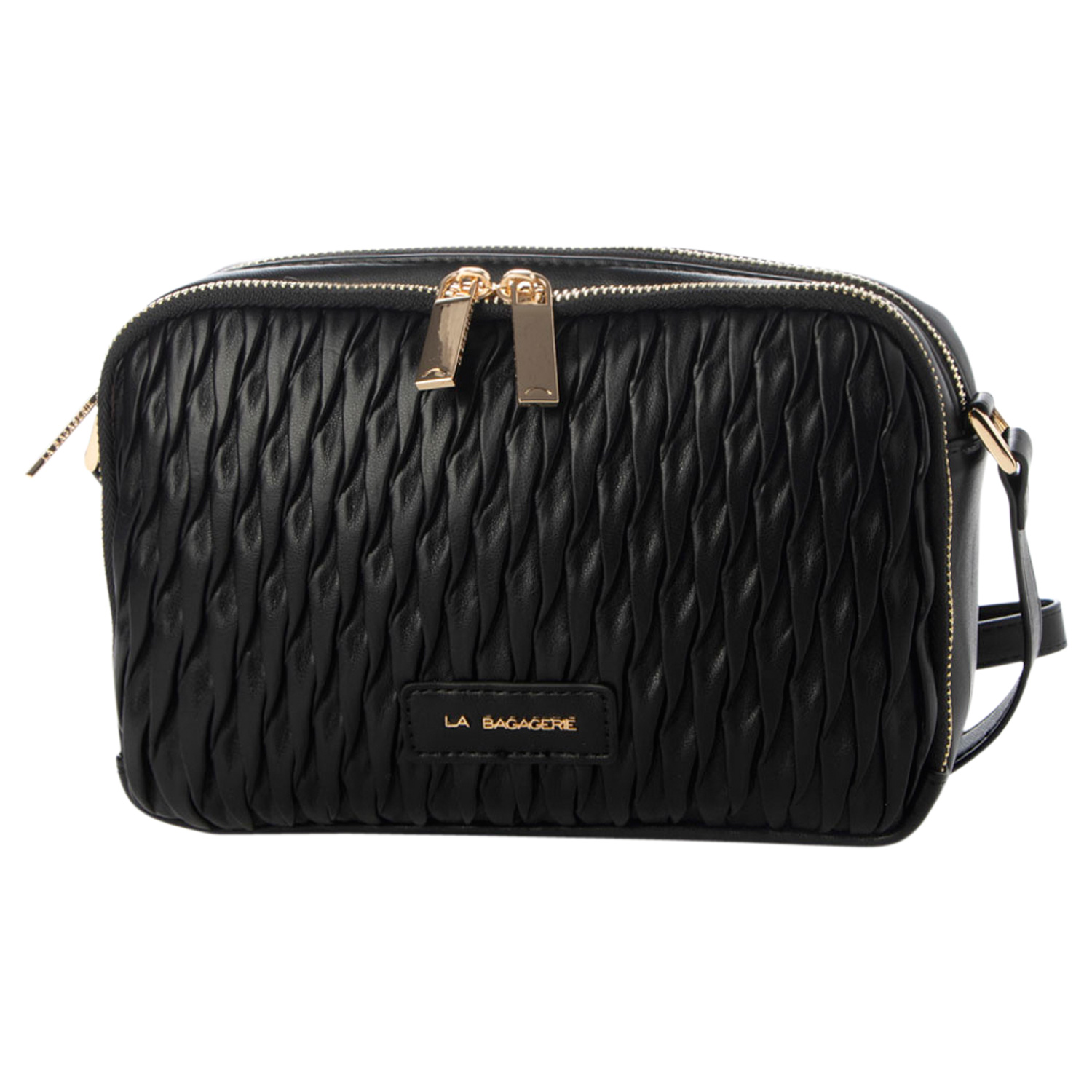 ラ バガジェリー LA BAGAGERIE バッグ ショルダーバッグ レディース A5 軽量 斜めがけ ファスナー付き B0060-01 LA BAGAGERIE（ラバガジェリー） バガジェリー ラ ショルダーバッグ