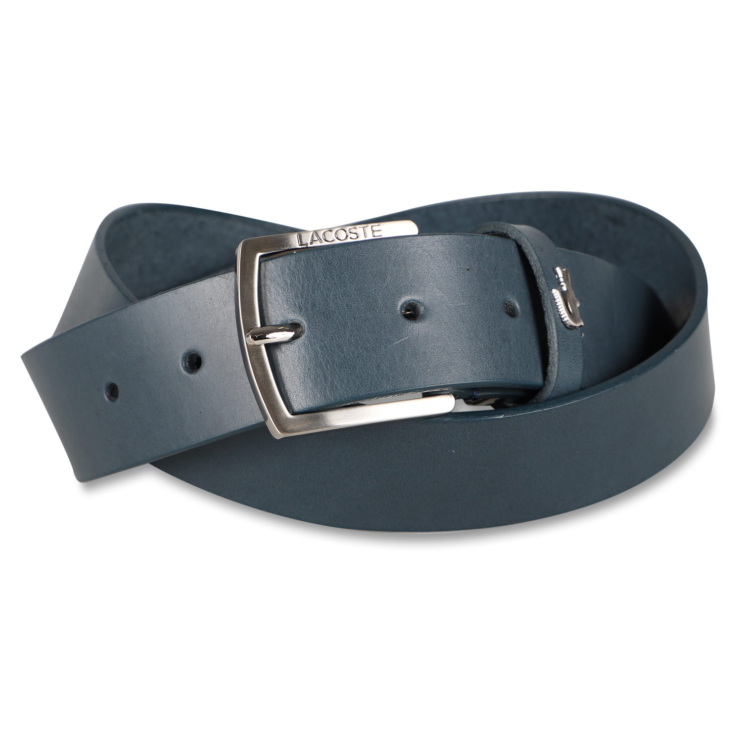 LACOSTE（ラコステ） ベルト レザー メンズ 本革 BELT ブラック