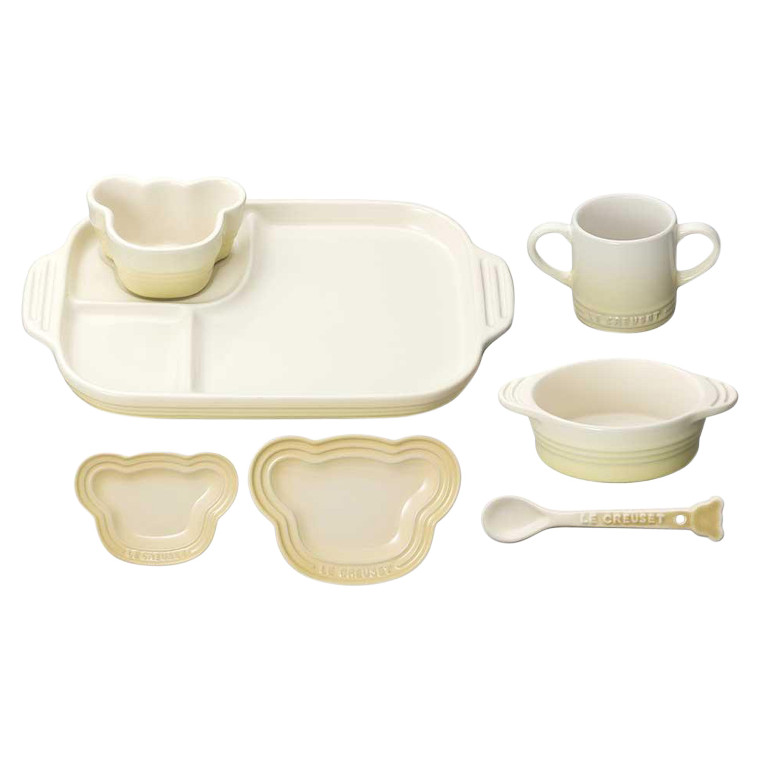 Le Creuset ル・クルーゼ お食い初め 食器セット 7点セット