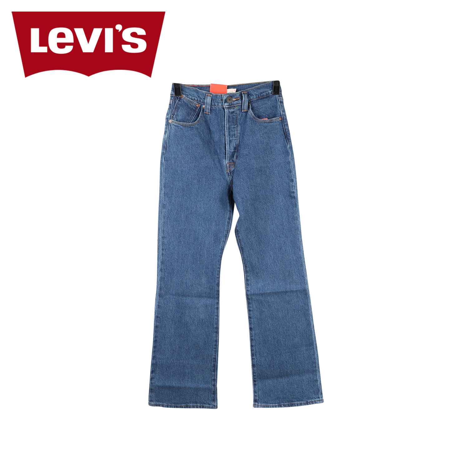 LEVIS RED リーバイス レッド デニムパンツ ジーンズ ジーパン リブケイジ ブート レディース RIBCAGE BOOT ブルー  A2680-0000