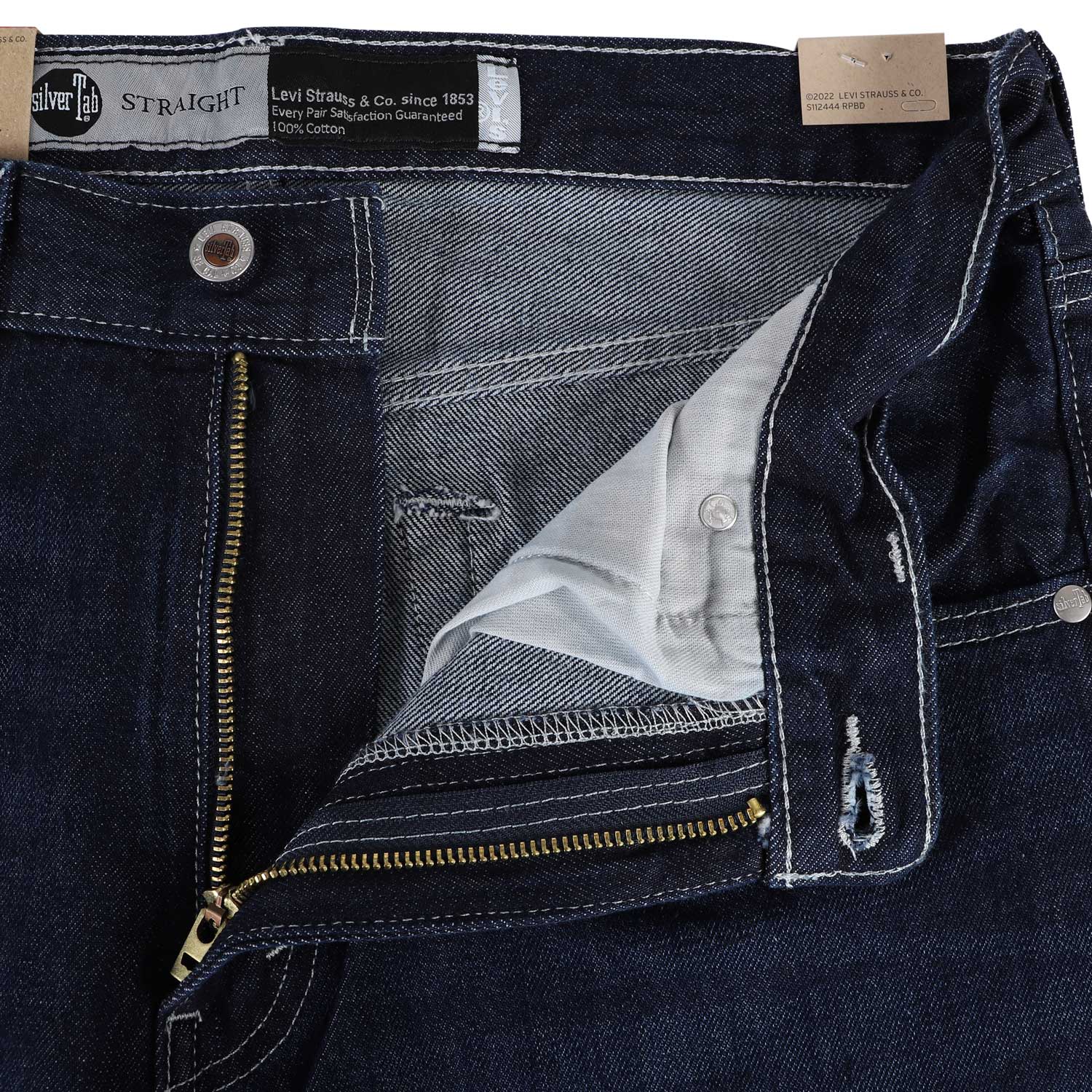 Levi silver Tab デニム ハーフパンツ 濃紺 リーバイス 7部丈 Levi