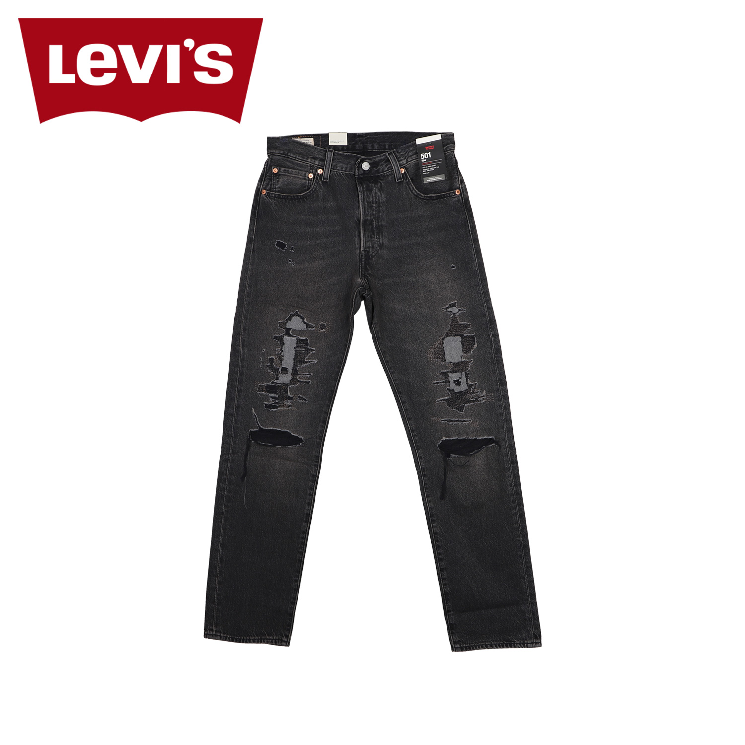 LEVIS リーバイス 501 54 ジーンズ デニム パンツ ジーパン メンズ 赤耳 ブラック 黒 A4677-0001