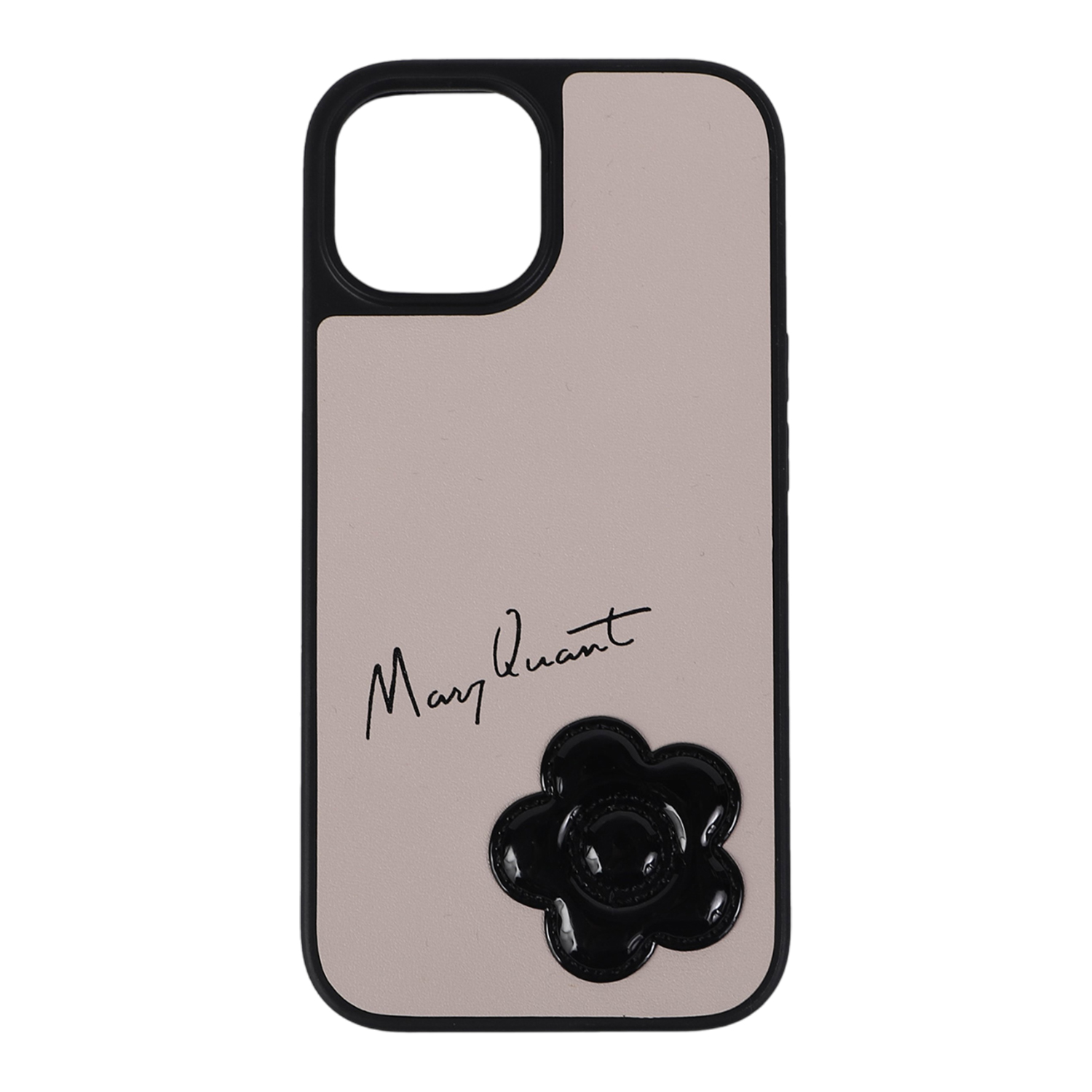 マリークワント MARY QUANT スマホケース iPhone16e iPhone15 14 13 ケース エナメル デイジー ハイブリッド レディース アイフォン ENAMELED DAISY HYBRID ブラ | MARY QUANT | 02