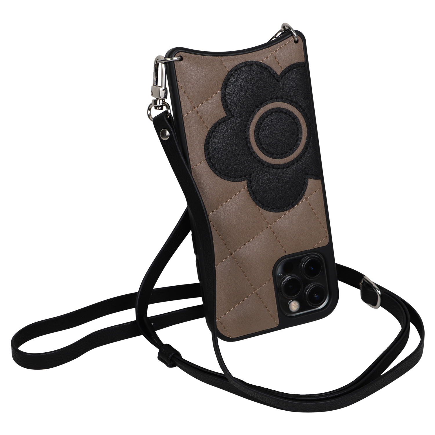 マリークヮント MARY QUANT iPhone12 12 Pro ケース スマホ 携帯 レディース マリクワ PU QUILT LEATHER SLING CASE IP12-MQ05 | MARY QUANT | 02