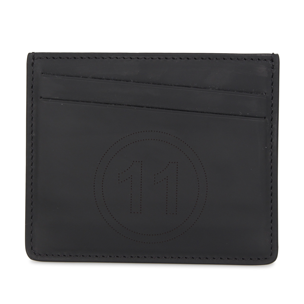 MAISON MARGIELA メゾンマルジェラ カードケース 名刺入れ 定期入れ メンズ レディース CARD CASE ブラック 黒  S35UI0432-T8013