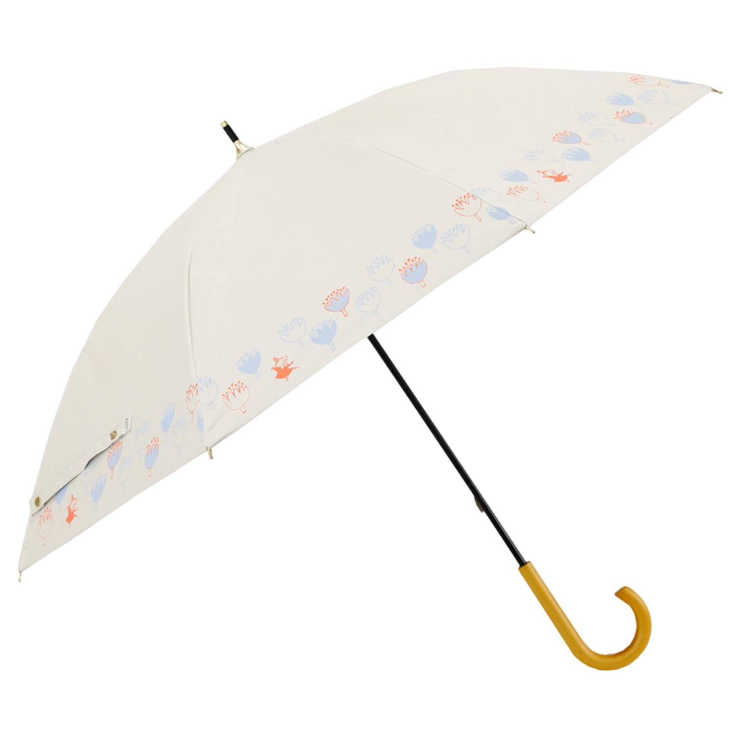 MOOMIN ムーミン 日傘 軽量 晴雨兼用 長傘 雨傘 レディース 50cm