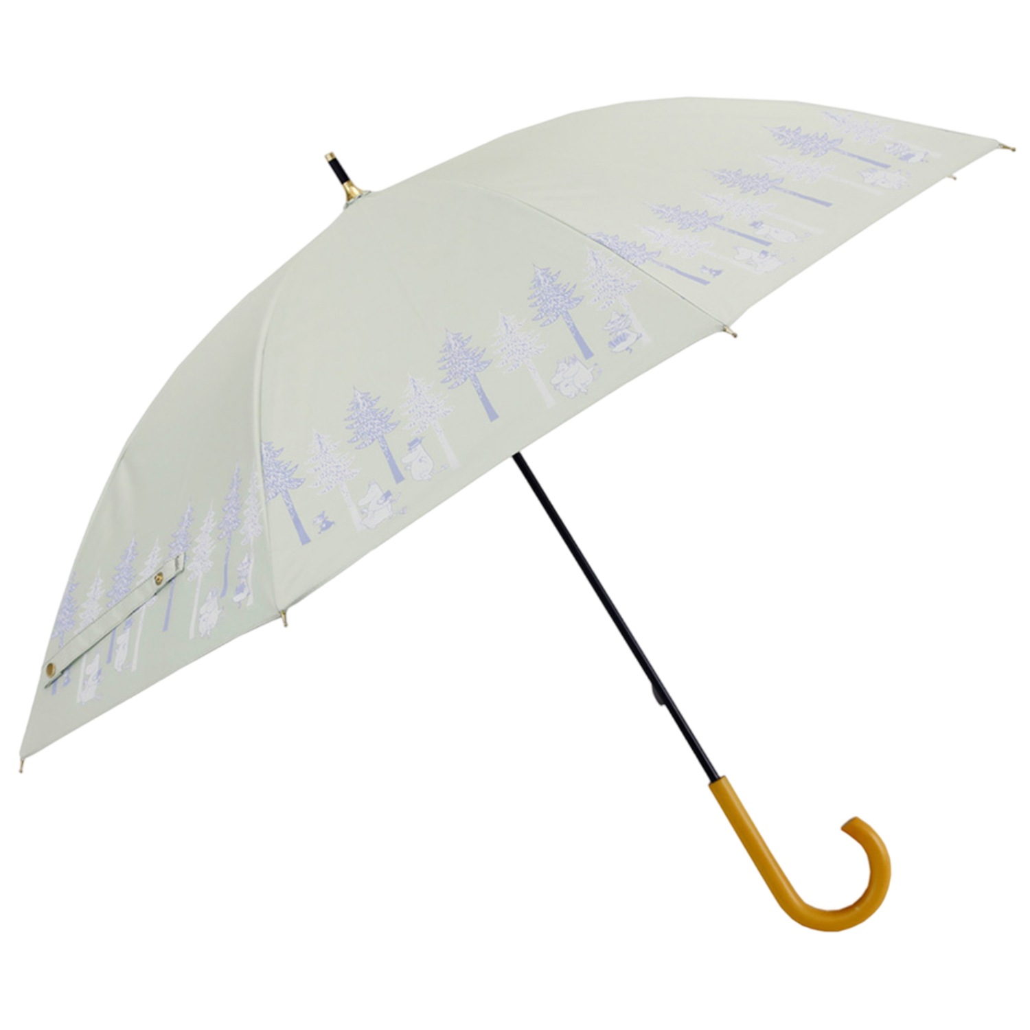 MOOMIN ムーミン 日傘 軽量 晴雨兼用 長傘 雨傘 レディース 50cm
