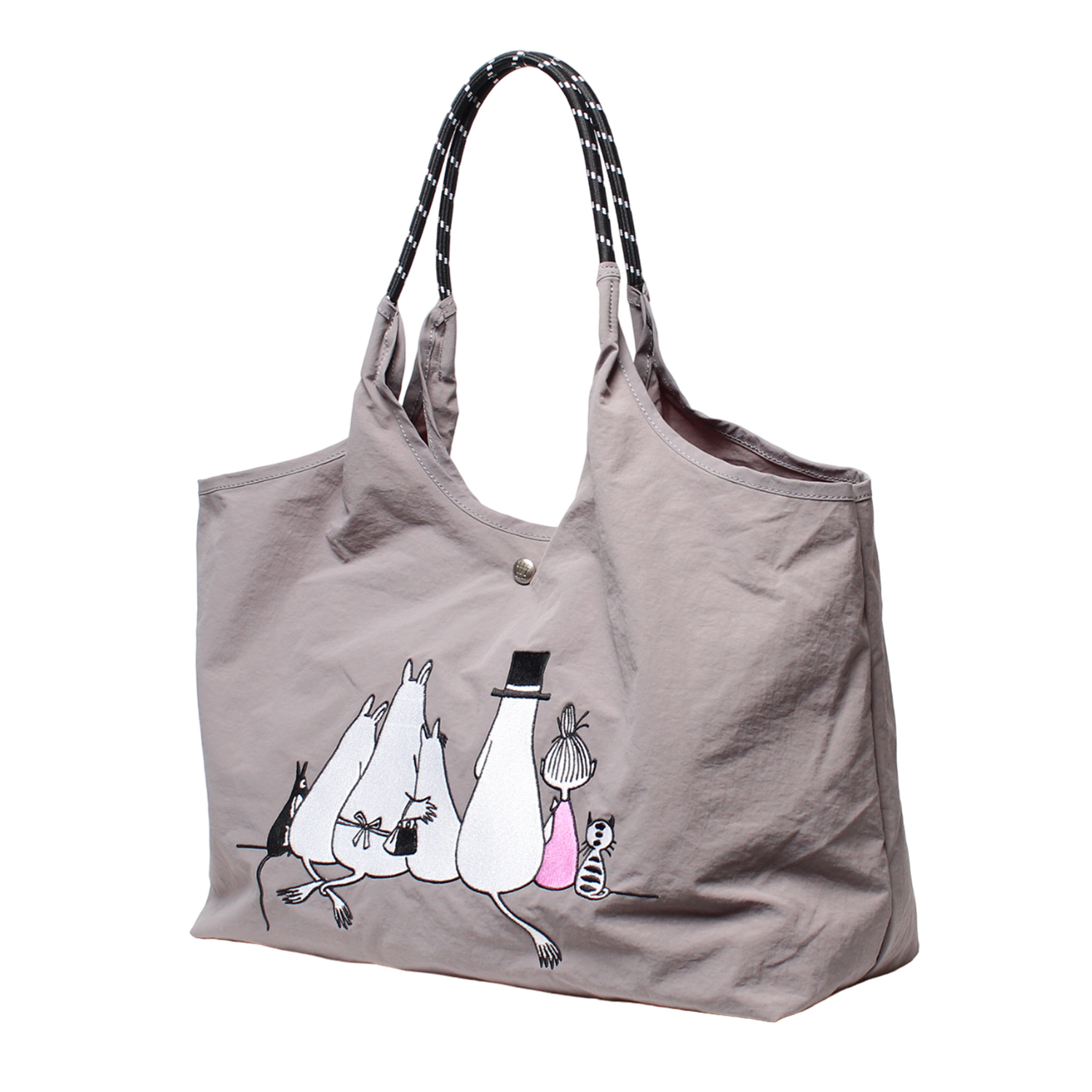 MOOMIN ムーミン トートバッグ エコバッグ ミイ スナフキン ニョロニョロ レディース 15L...