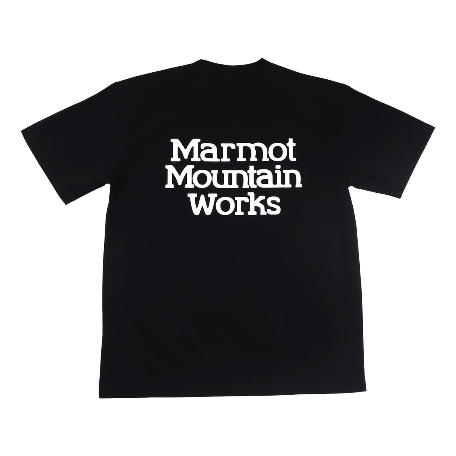 Marmot マーモット Tシャツ 半袖 マーモッツ メンズ Marmots-T ブラック ホワイト 黒 白 TSSMC407｜biget｜02