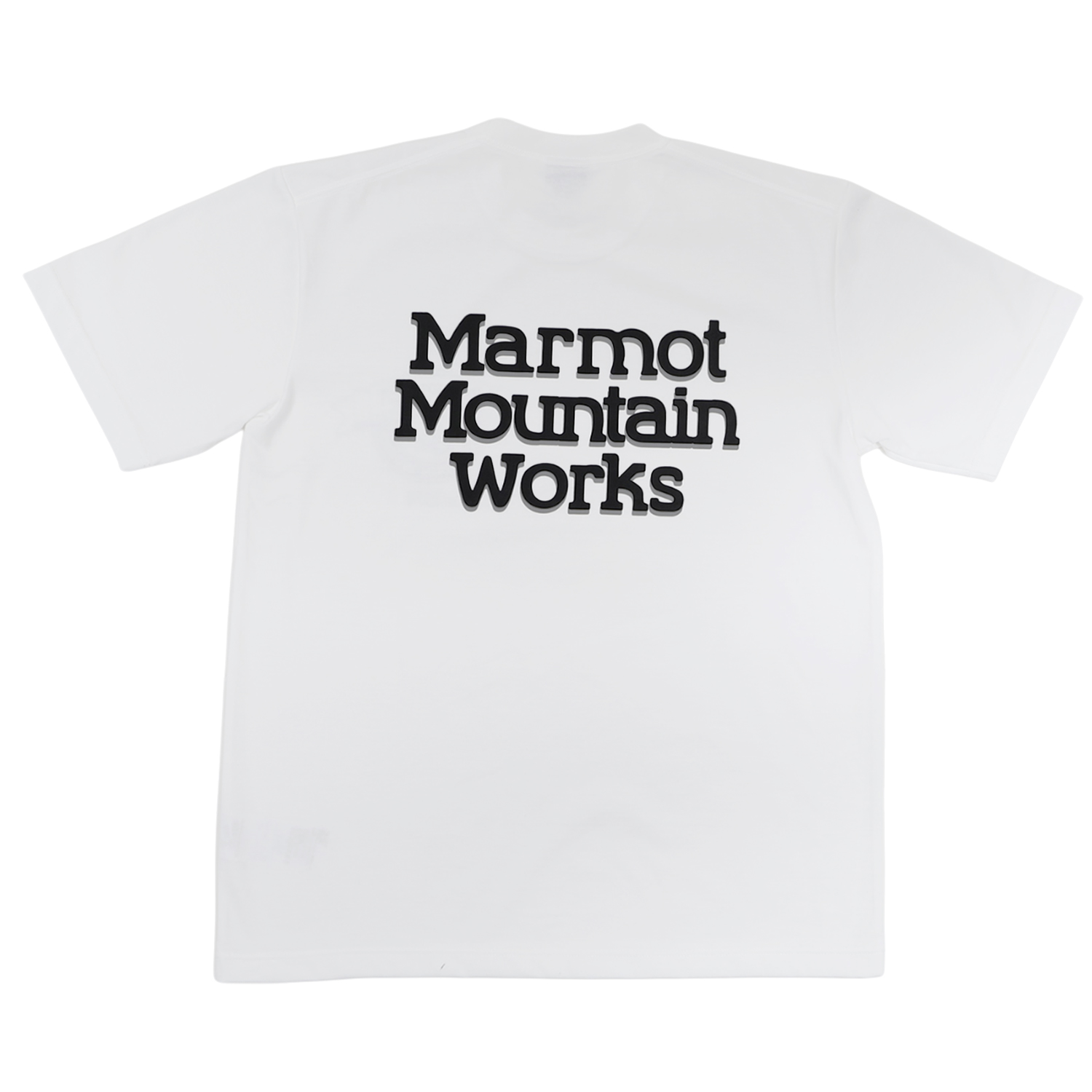 Marmot マーモット Tシャツ 半袖 マーモッツ メンズ Marmots-T ブラック ホワイト 黒 白 TSSMC407｜biget｜03