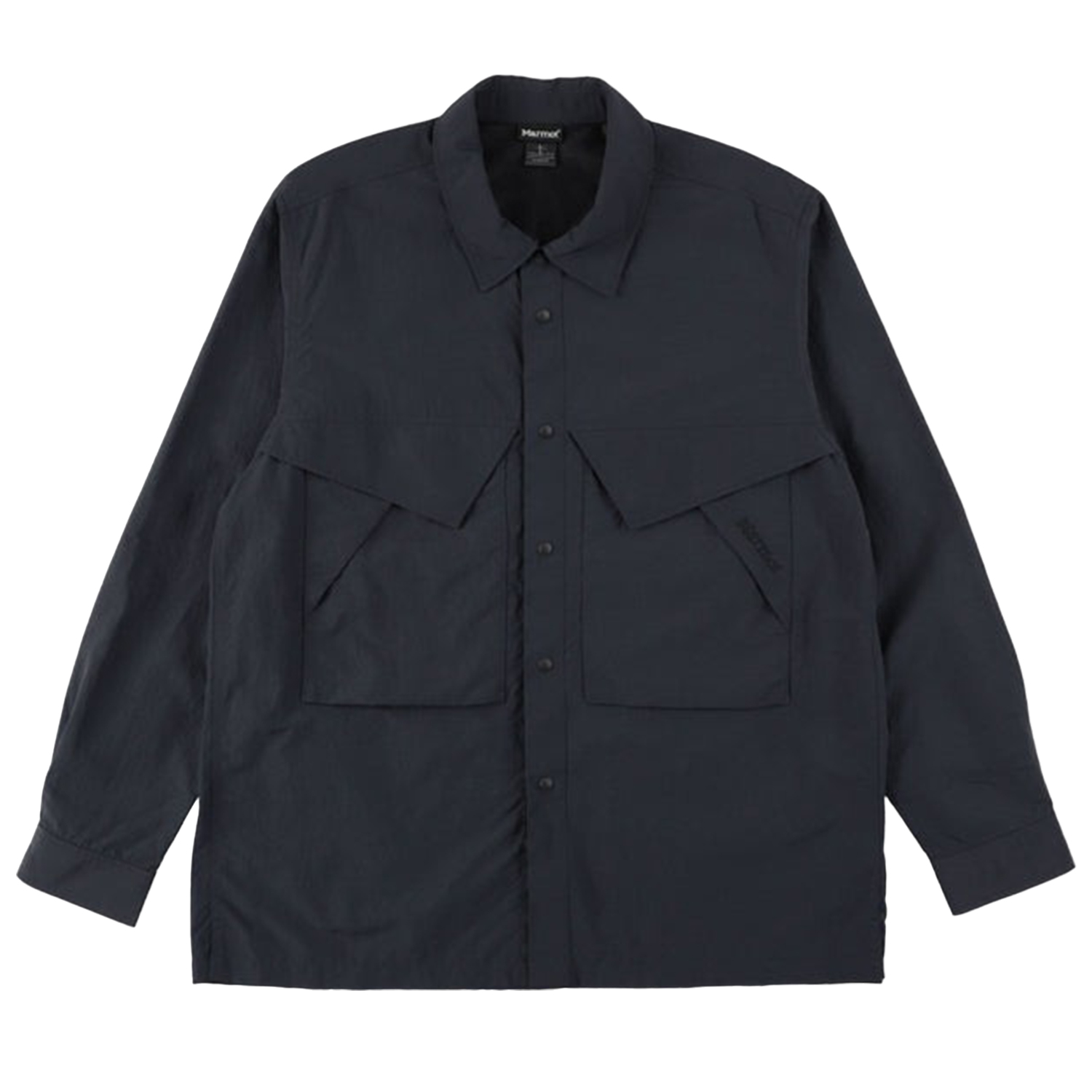 Marmot マーモット シャツ 長袖 マンモス メンズ 撥水 MAMMOTH SHIRT ブラック オリーブ ブルー 黒 TSSMS401｜biget｜02