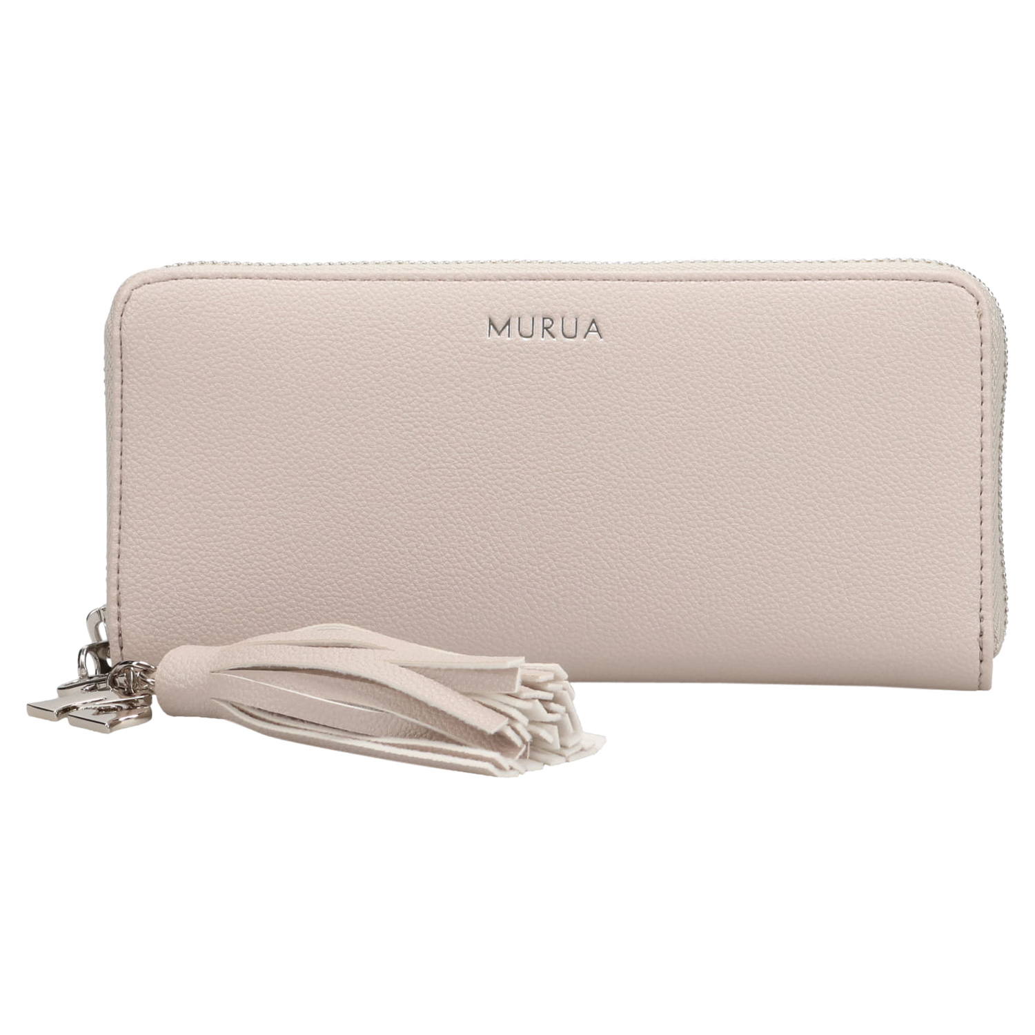 MURUA（ムルーア） 長財布 レディース ラウンドファスナー タッセル