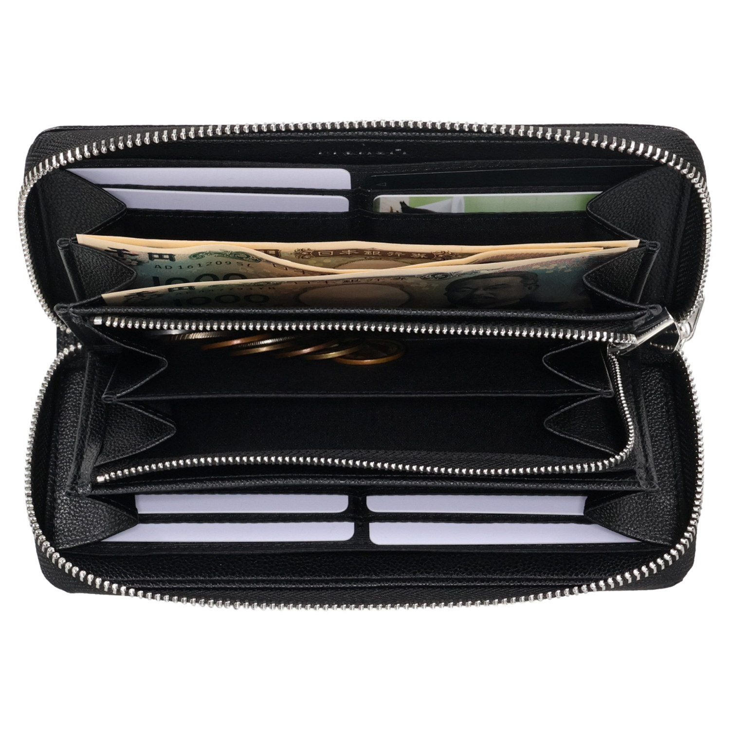 MURUA ムルーア 財布 長財布 レディース ラウンドファスナー タッセル ブラック ライト グレー ネイビー 黒 MR-W1321 MURUA（ムルーア） 長財布 レディース ラウンドファスナー タッセル