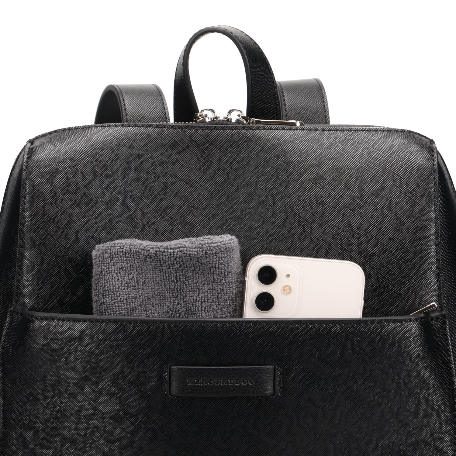 マーキュリーデュオ MERCURYDUO リュック バッグ バッグパック ベルトネーム レディース 大容量 軽量 MER-91020B MERCURYDUO（マーキュリーデュオ） リュック バッグ バッグパック