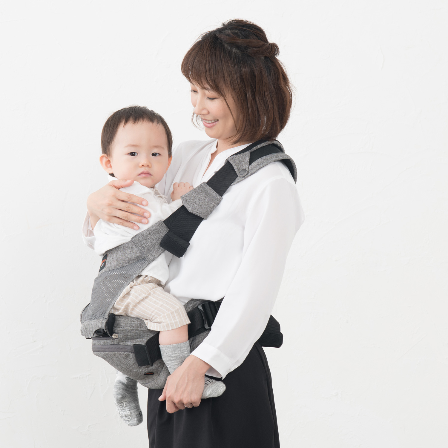 napnap 抱っこ紐 ベージュ 3ポジション 双子抱っこ紐ナップナップ】napnapベージュ おんぶ抱っこ