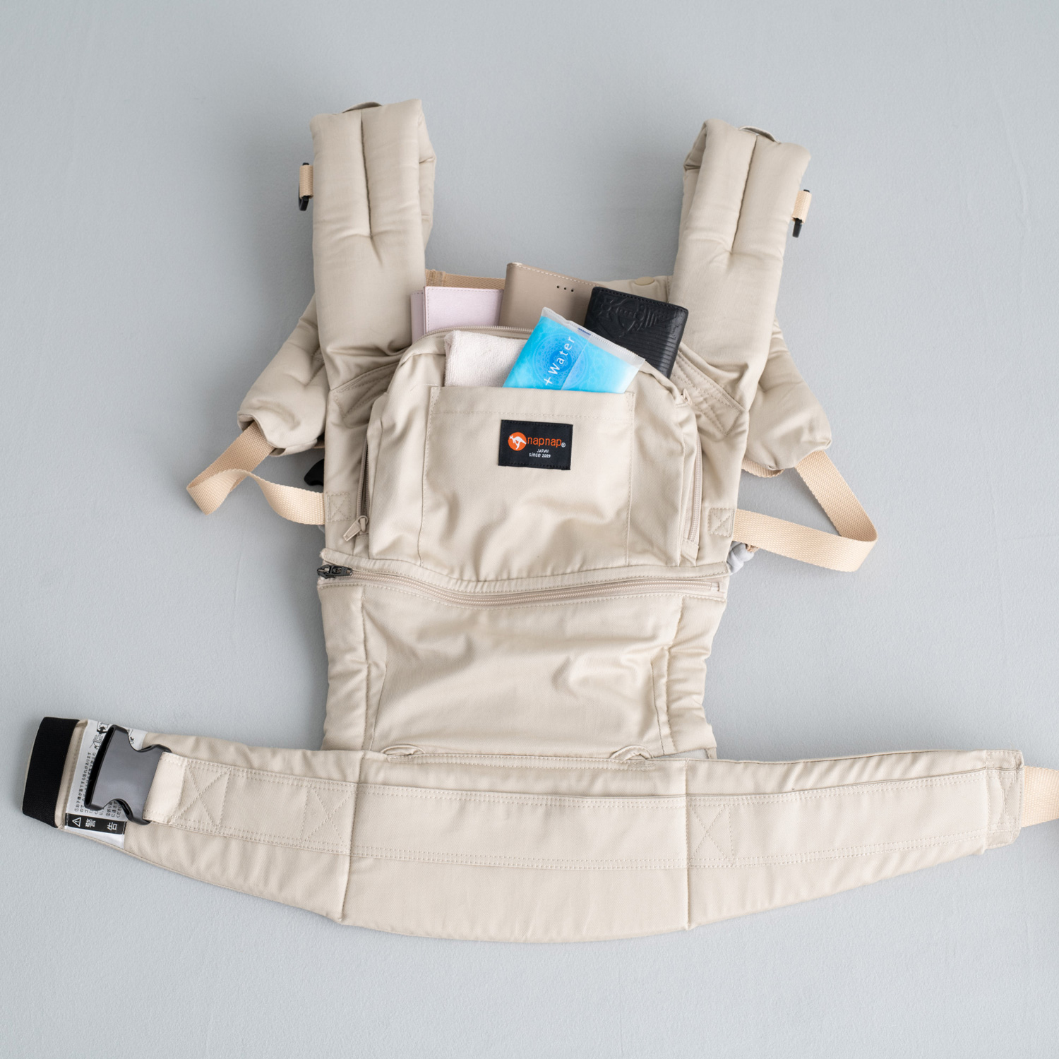 napnap ナップナップ 抱っこ紐 ヒップシート ビジョン 折りたたみ 