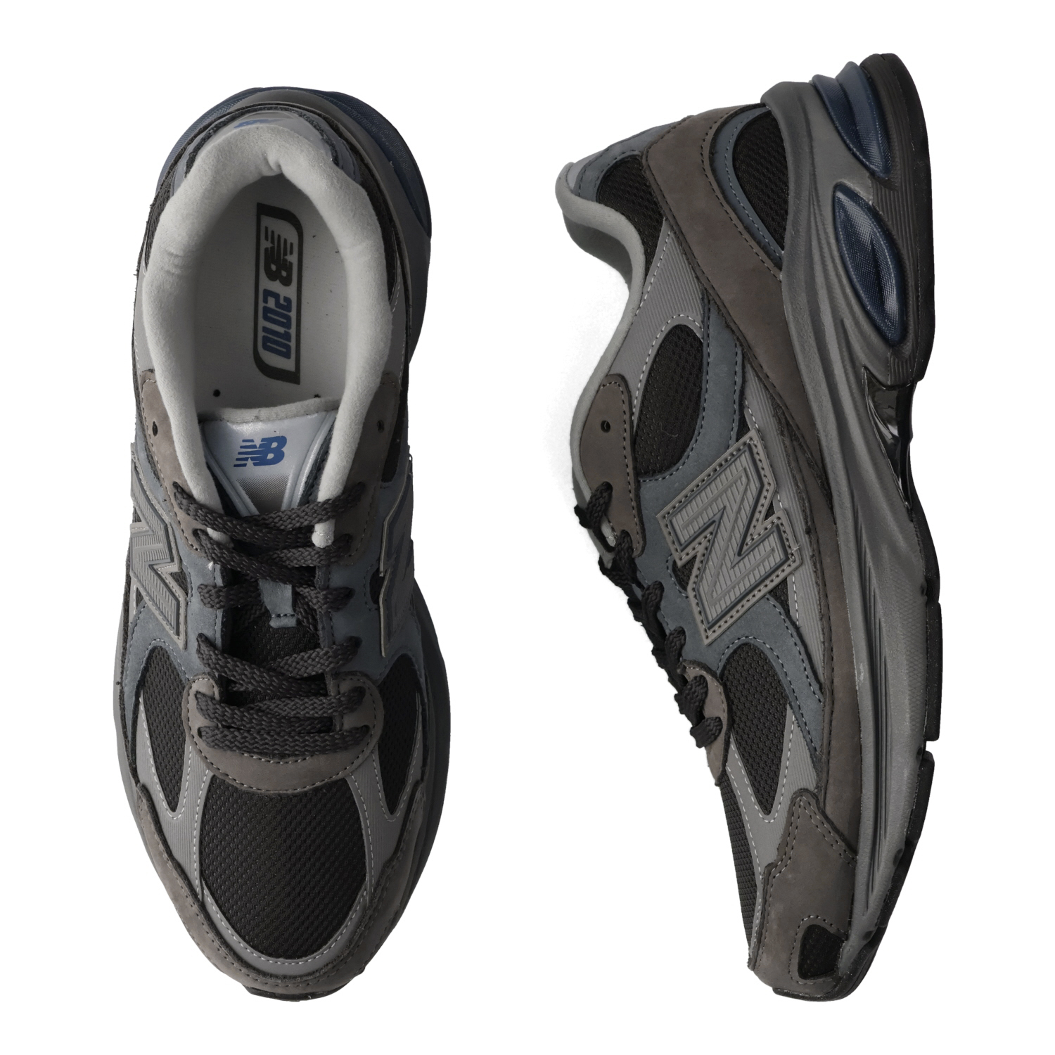 New Balance スニーカー グレー/ブラック　新品未使用 値下げ New Balance（ニューバランス） 2010 スニーカー メンズ Dワイズ