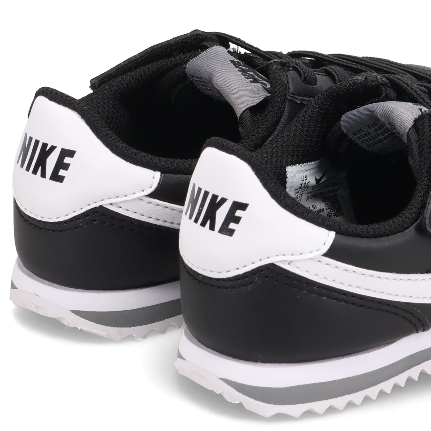 NIKE - DITAっ子様　☆新品☆ NIKE 2021年新作　スコート   黒　US-S NIKE ナイキ コルテッツ イージーオン スニーカー キッズ CORTEZ