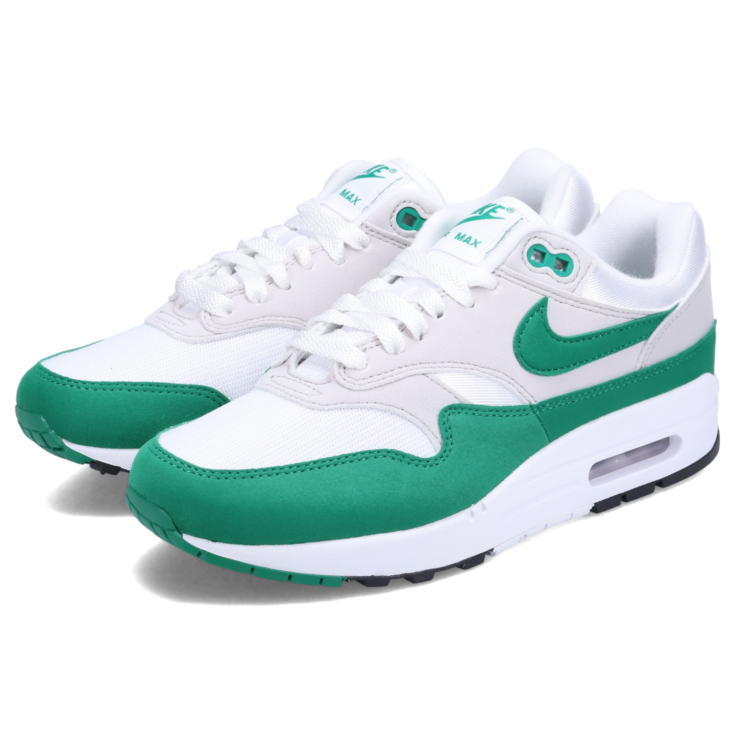 NIKE ナイキ スニーカー 緑x白 26cm 3600225A0589 NIKE W AIR MAX 1 ウィメンズ ナイキ エアマックス レディース
