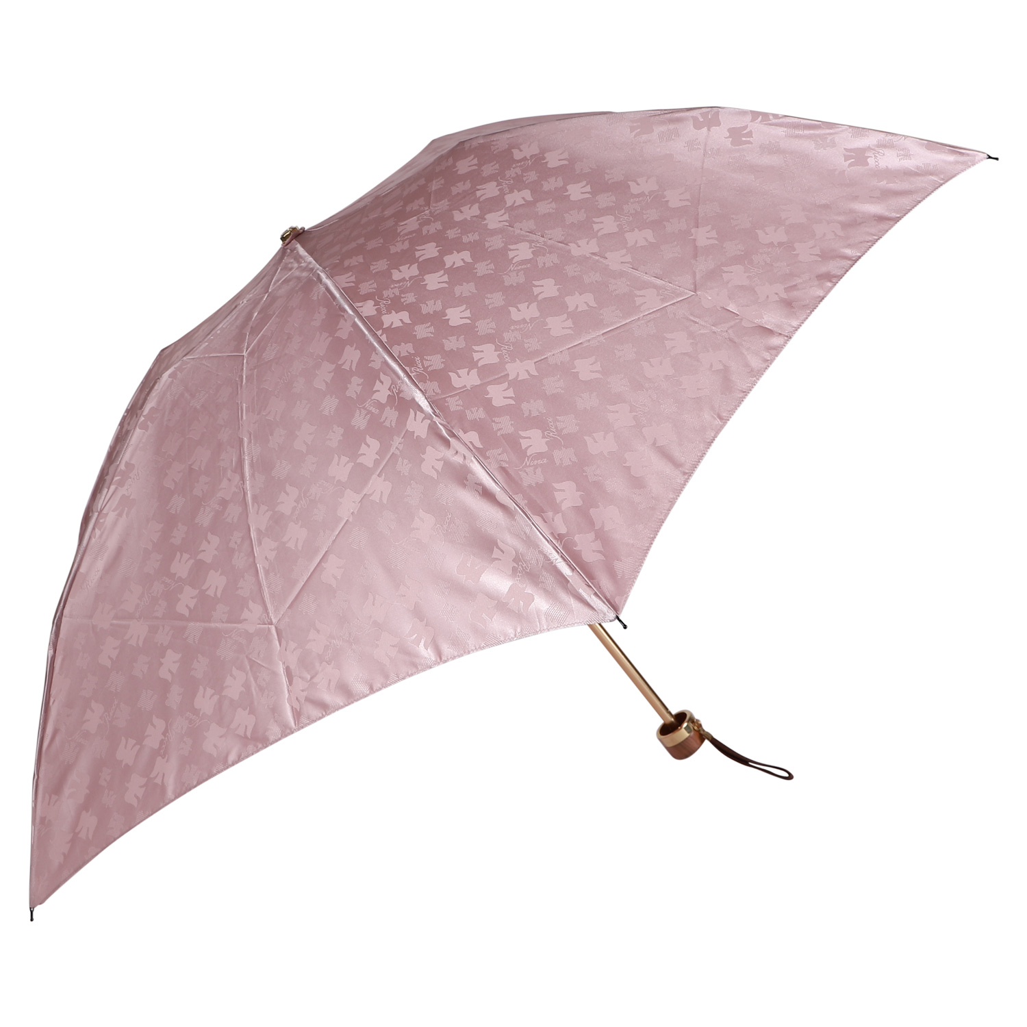 NINA RICCI ニナリッチ 折りたたみ傘 雨傘 レディース 軽量 コンパクト 折り畳み ブラック ベージュ レッド ピンク 黒 1NR  17002 母の日 母の日