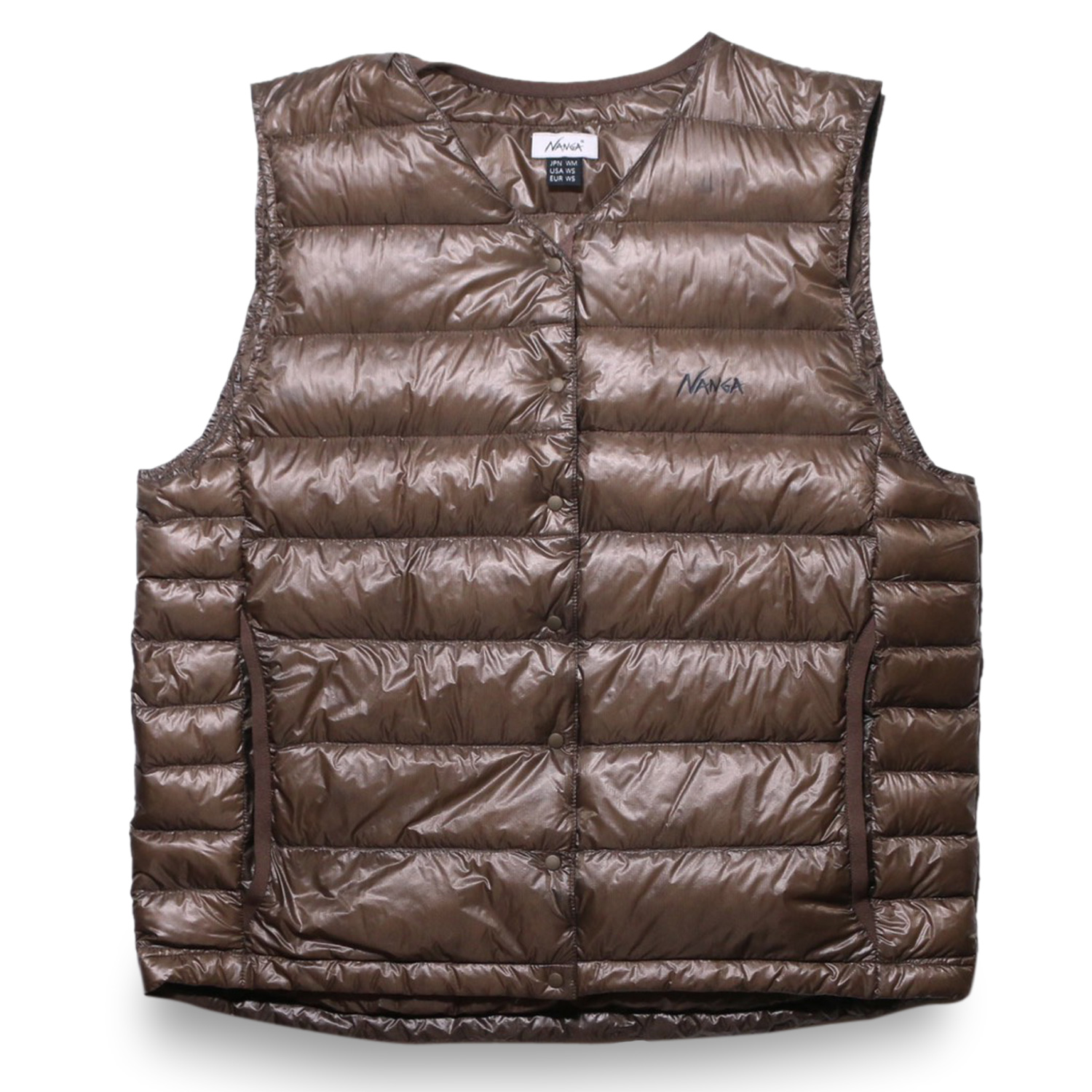 NANGA ナンガ インナーダウン ダウンベスト レディース INNER DOWN VEST ブラック ネイビー ベージュ カーキ ブラウン 黒｜biget｜05