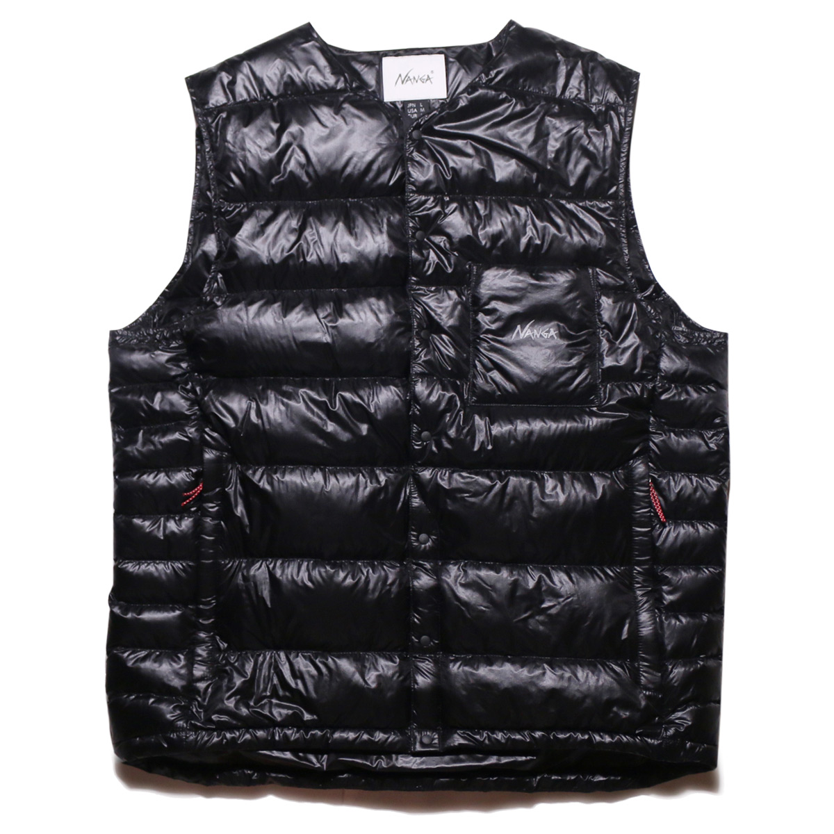 NANGA ナンガ ダウンベスト ベスト メンズ INNER DOWN VEST ブラック