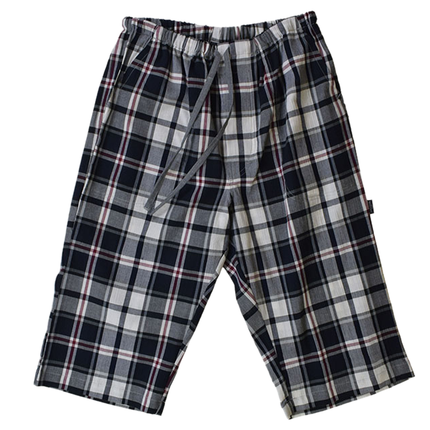 NEWYORKER HOME ニューヨーカーホーム ルームウェア 部屋着 パジャマ ナイトウェア ハーフパンツ メンズ HALF PANTS グレー ネイビー 0655-75｜biget｜03