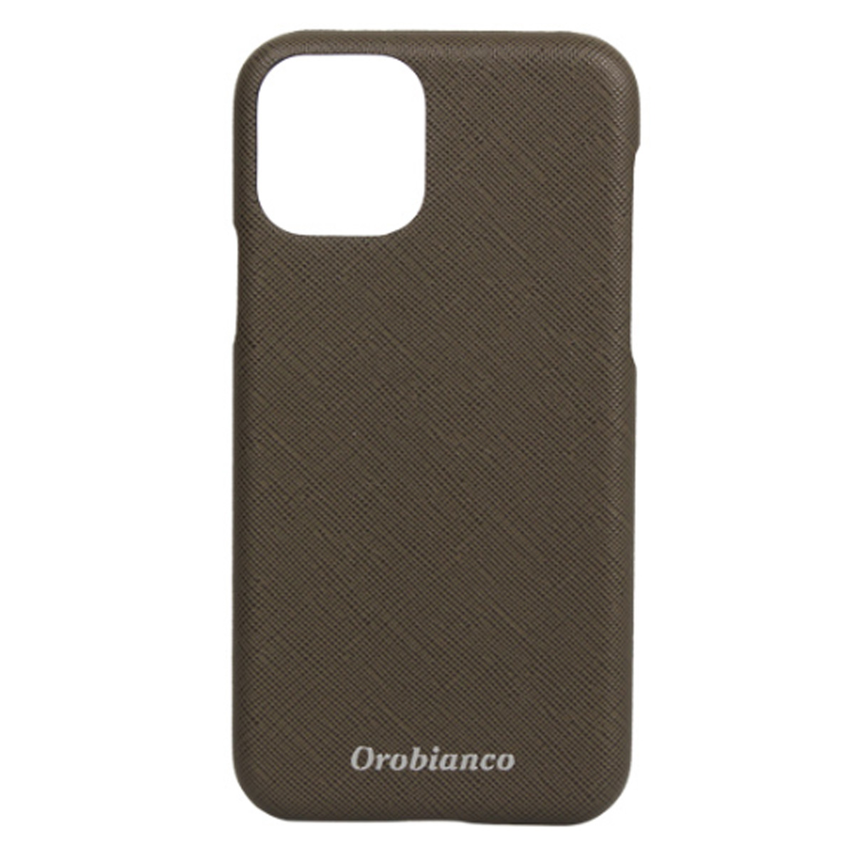 Orobianco オロビアンコ iPhone11 Pro ケース スマホ 携帯 アイフォン メンズ レディース サフィアーノ調 PU LEATHER BACK CASE｜biget｜03