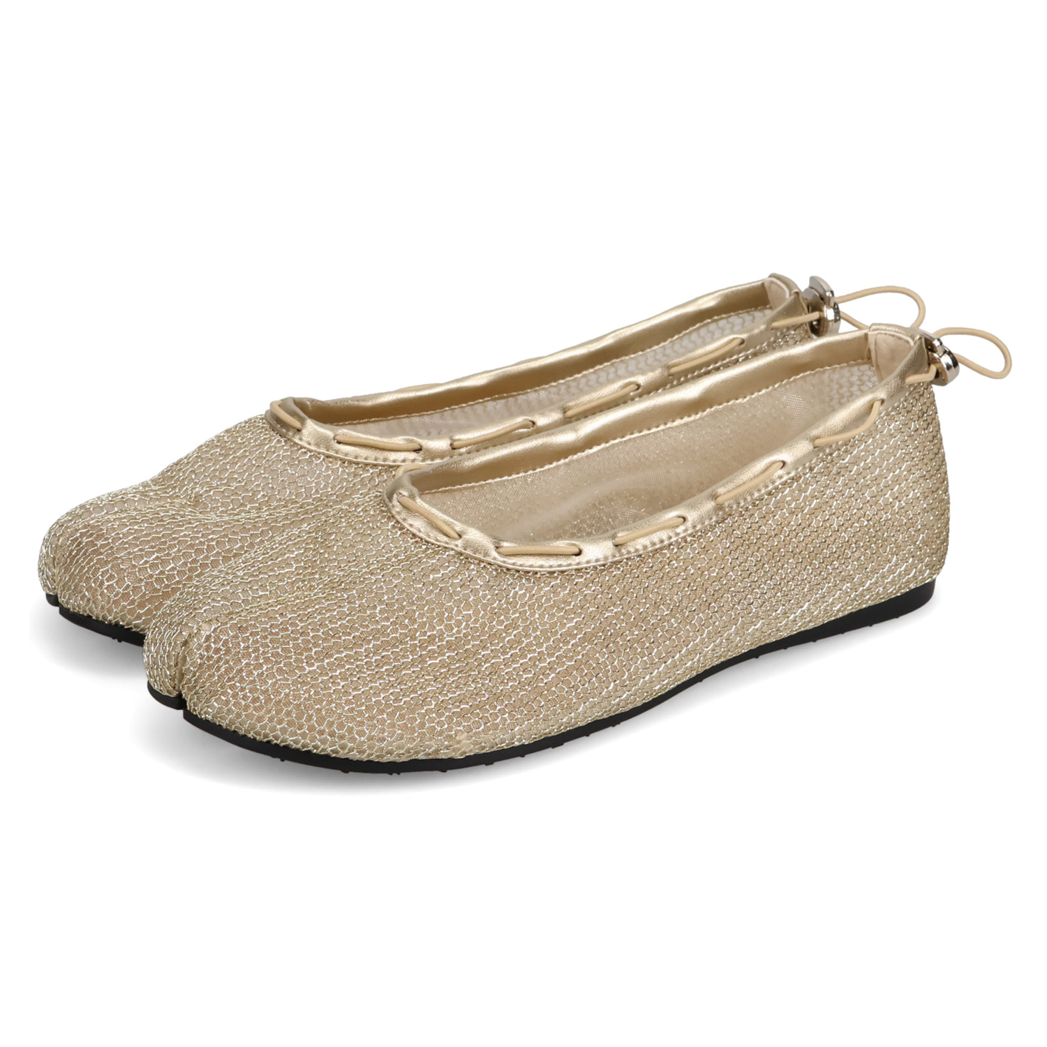 ペイズ PAES フラットシューズ パンプス スリッポン 足袋 レディース メッシュ 軽量 20256 MESH AIR STRING FLAT 爆買の画像