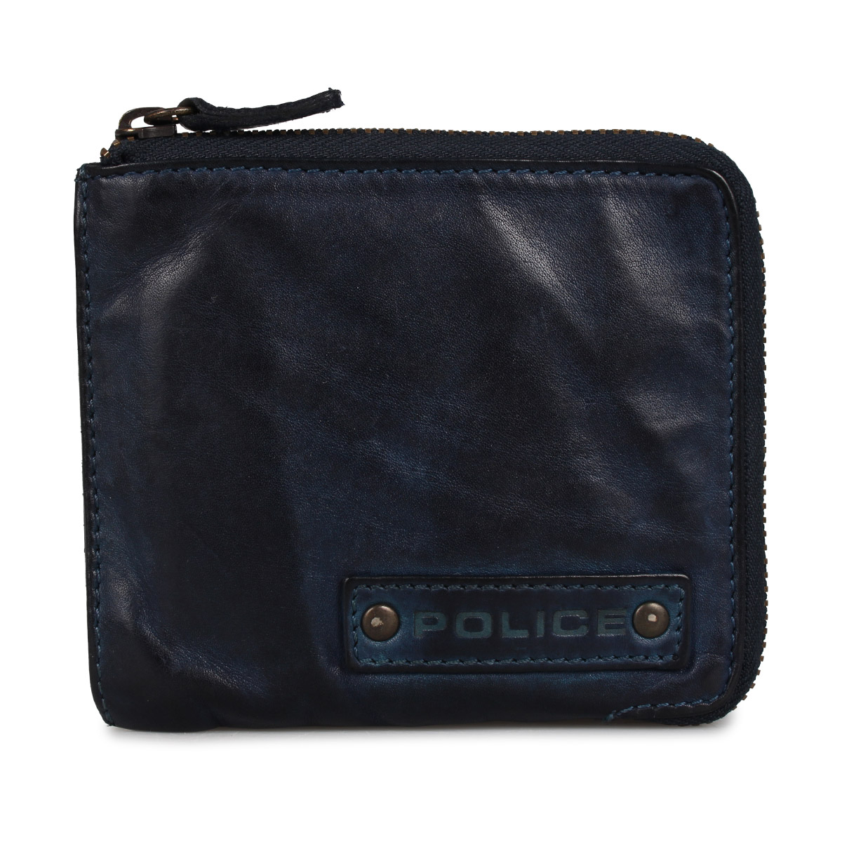 POLICE（ポリス） 財布 ミニ財布 メンズ ラヴァーレ L字ファスナー