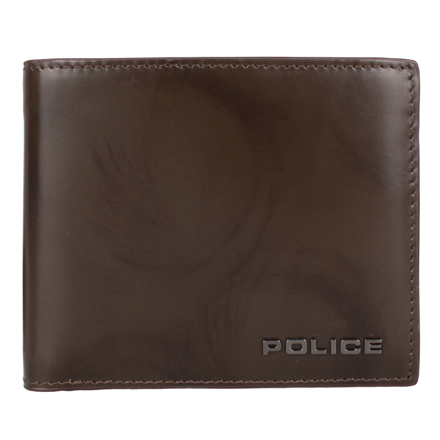 POLICE（ポリス） 二つ折り財布 メンズ 本革 SPAZZOLA WALLET ネイビー
