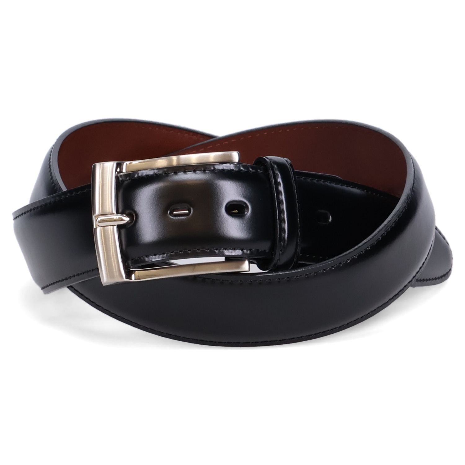 プレリーギンザ PRAIRIE GINZA ベルト レザーベルト メンズ コードバン CORDOVAN BELT ブラック ブラウン バーガンディー 黒 NB15324 PRAIRIE GINZA（プレリーギンザ） ベルト レザー メンズ コードバン