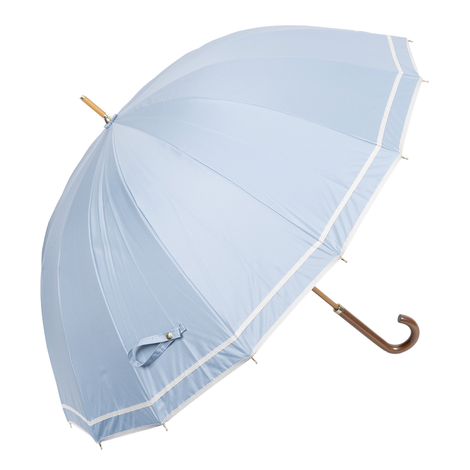 ピンクトリック pinktrick 日傘 完全遮光 長傘 軽量 晴雨兼用 雨傘 レディース 55cm 遮光率100% UVカット 紫外線対策 遮熱 ダブルグログラン 母の日｜biget｜05