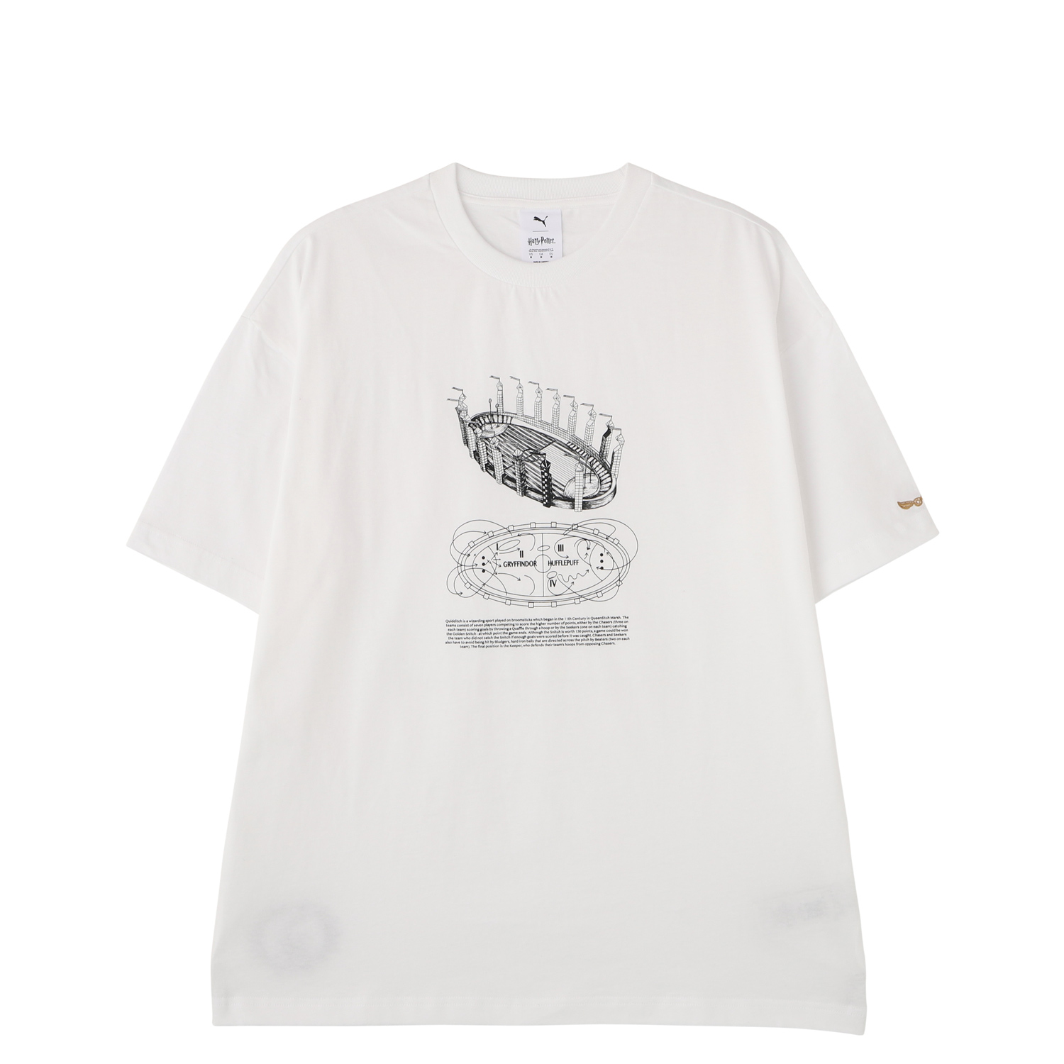 PUMA プーマ Tシャツ 半袖 ショートスリーブ ハリー・ポッター
