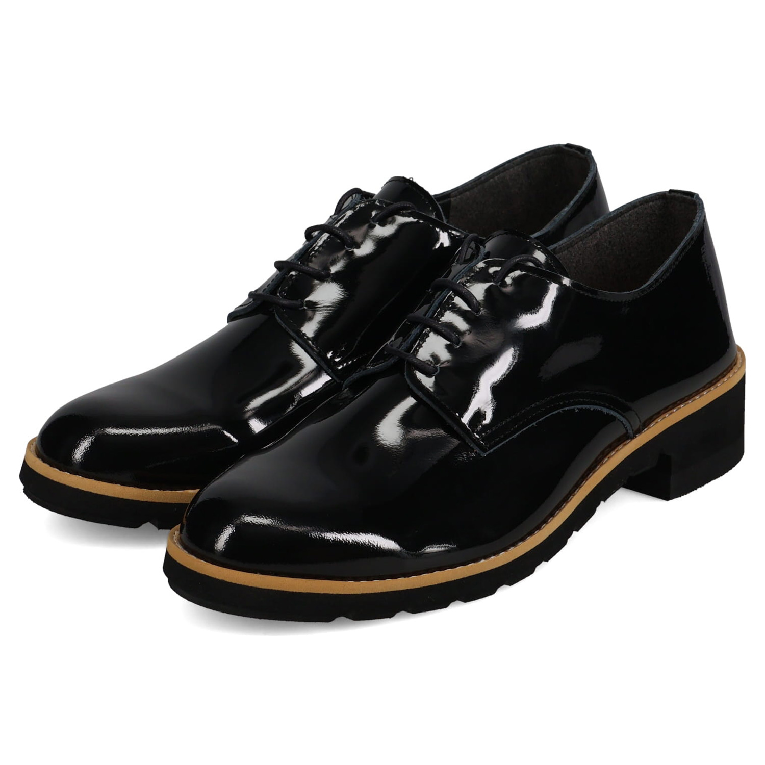 レシピ RECIPE シューズ レースアップ マニッシュシューズ レディース 本革 2Eワイズ ブラック 黒 RP-308K Recipe（レシピ） シューズ レースアップ マニッシュシューズ