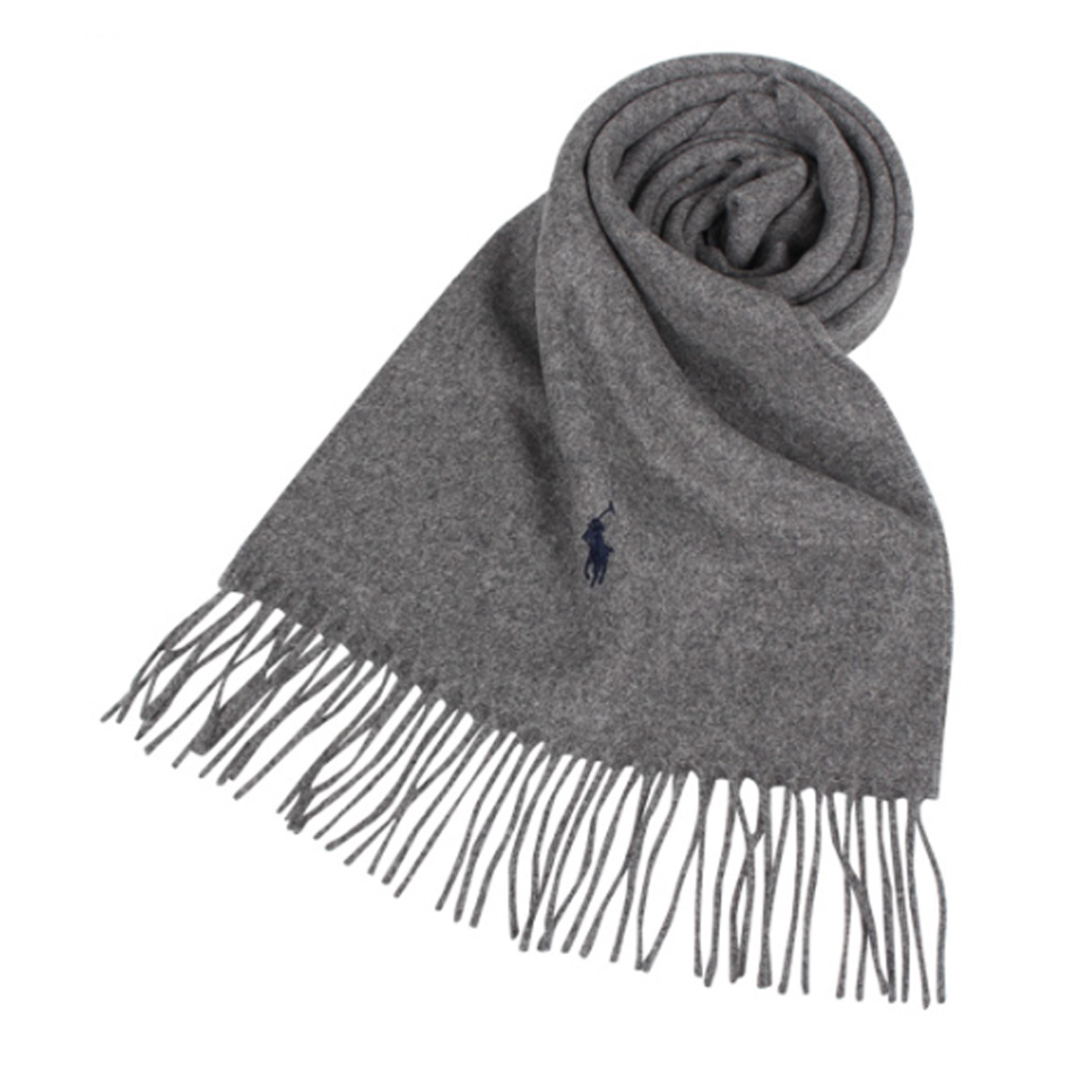 POLO RALPH LAUREN ポロ ラルフローレン マフラー メンズ レディース ウール 無地 RECYCLED WOOL MUFFLER PC0476｜biget｜03