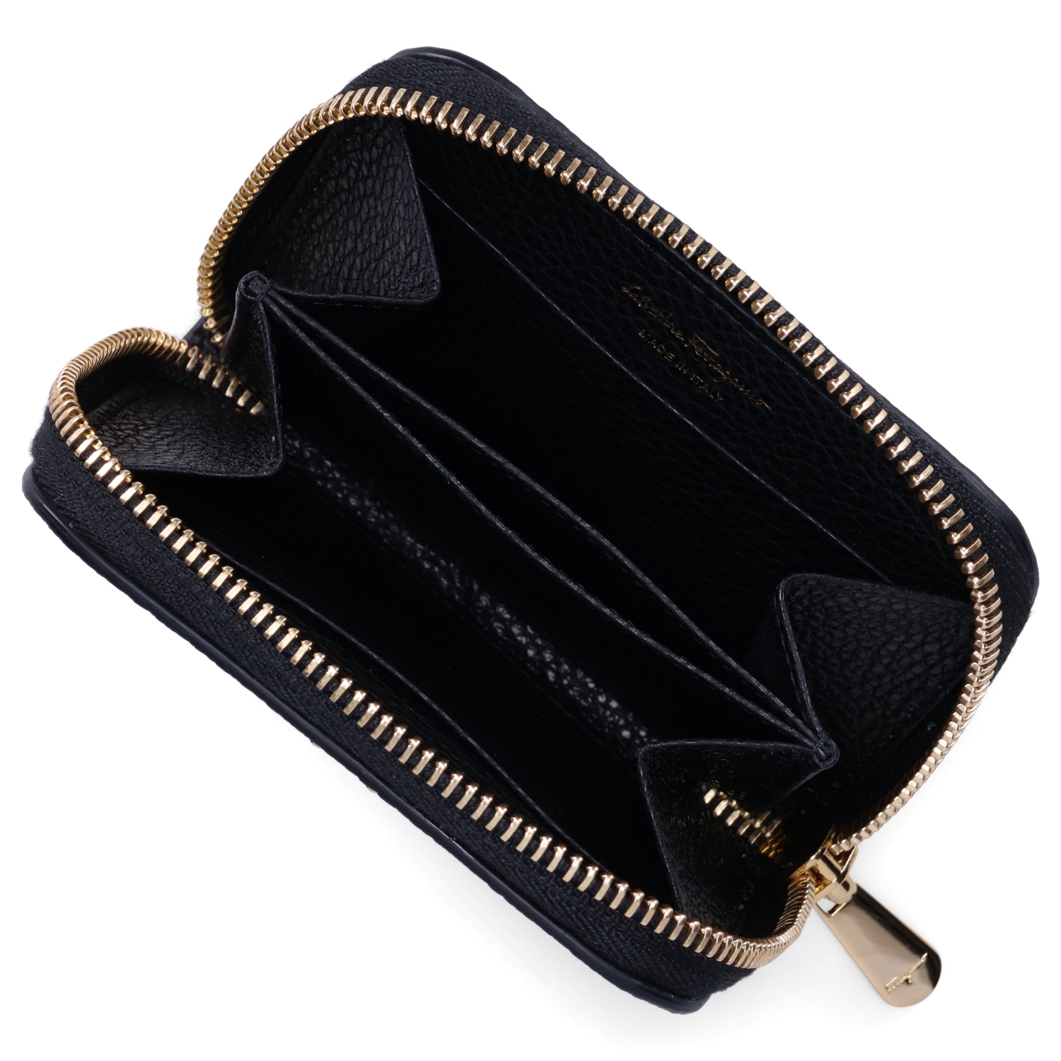 美品　サルヴァトーレ　フェラガモ　長財布　札入れ　コインケース　カードケース　黒 FERRAGAMO Salvatore Ferragamo サルヴァトーレ フェラガモ 財布