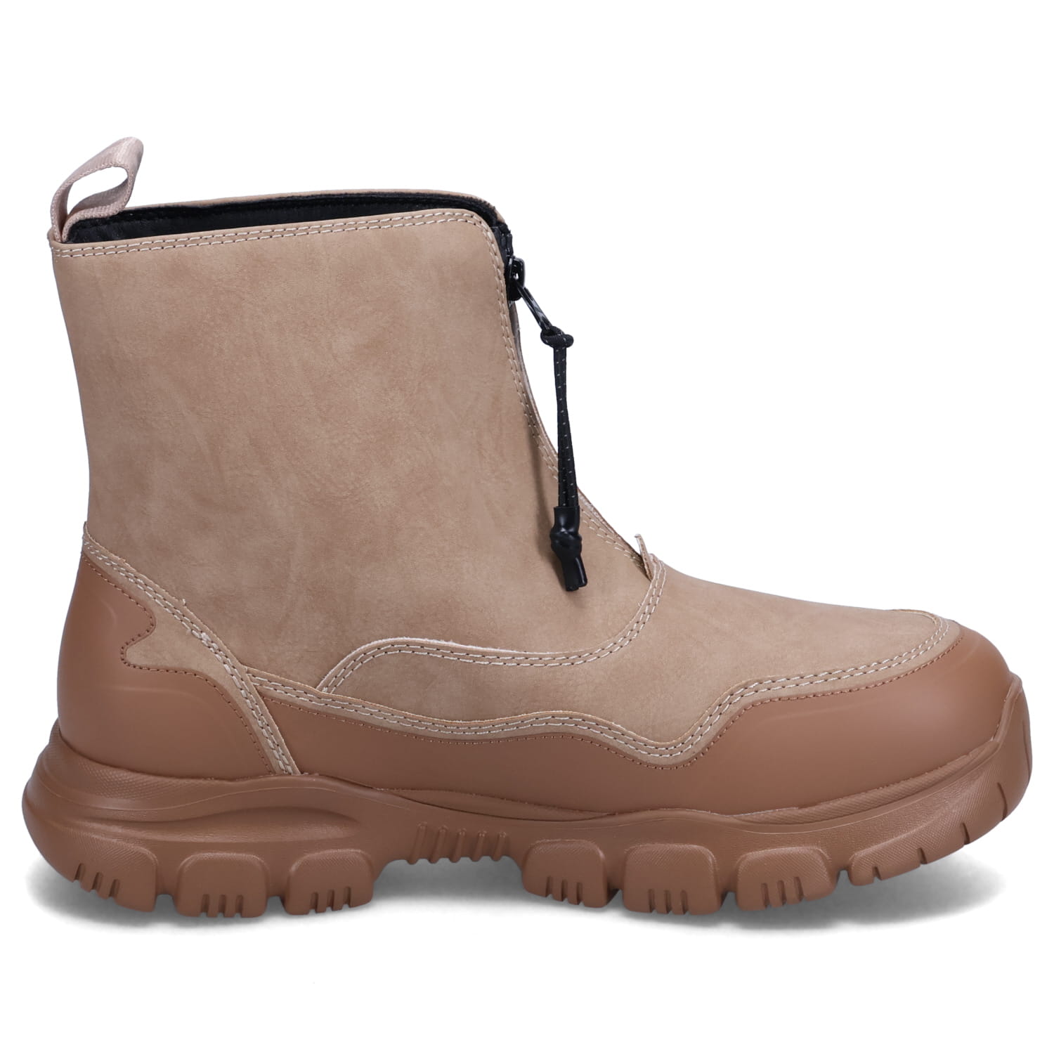 茶 SK SHAKA（シャカ） ブーツ センタージップ トレック ジップ ブーティー