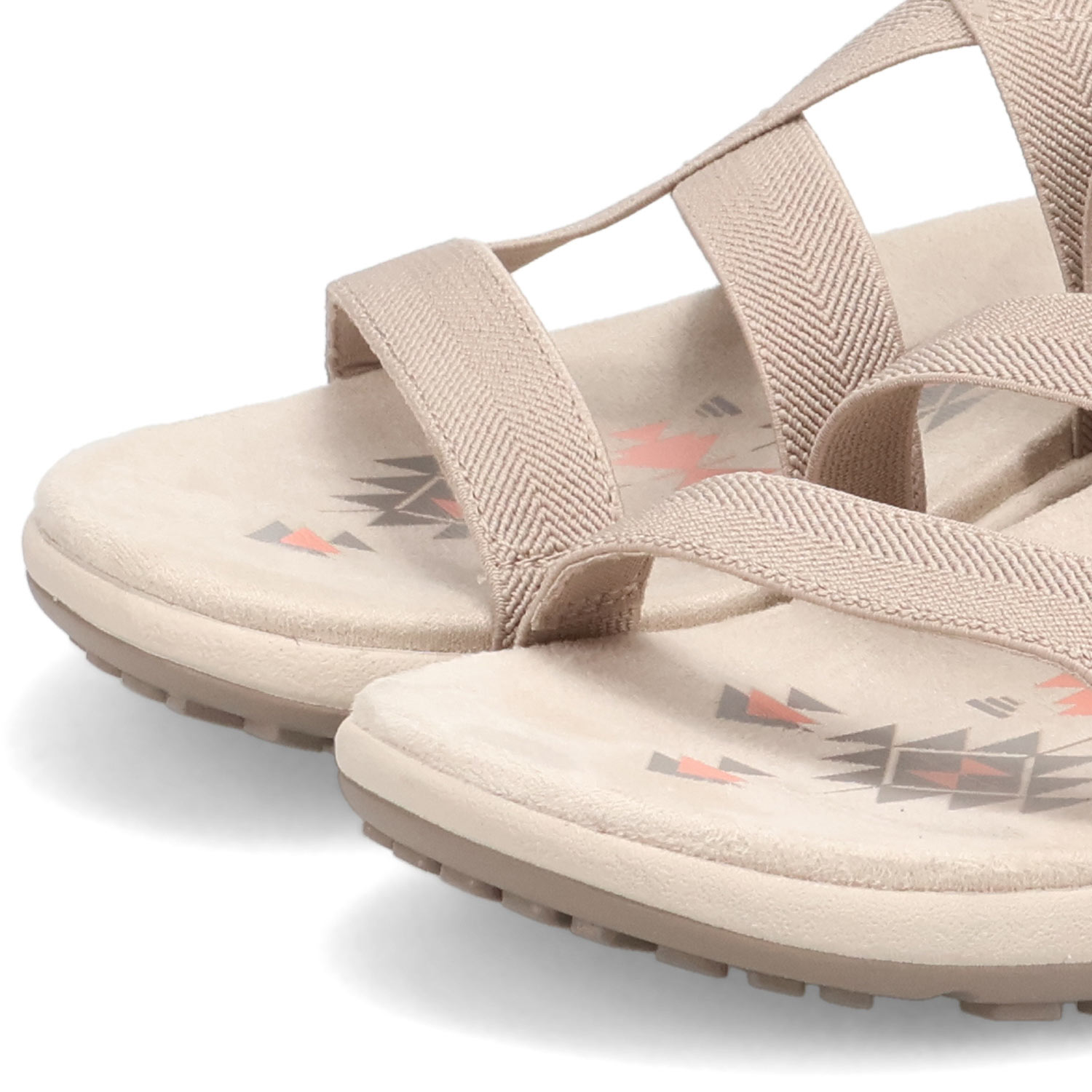 SKECHERS Slip-Ins ベージュ サンダル 美品 SKECHERS Slip-Ins ベージュ サンダル スリップインズ